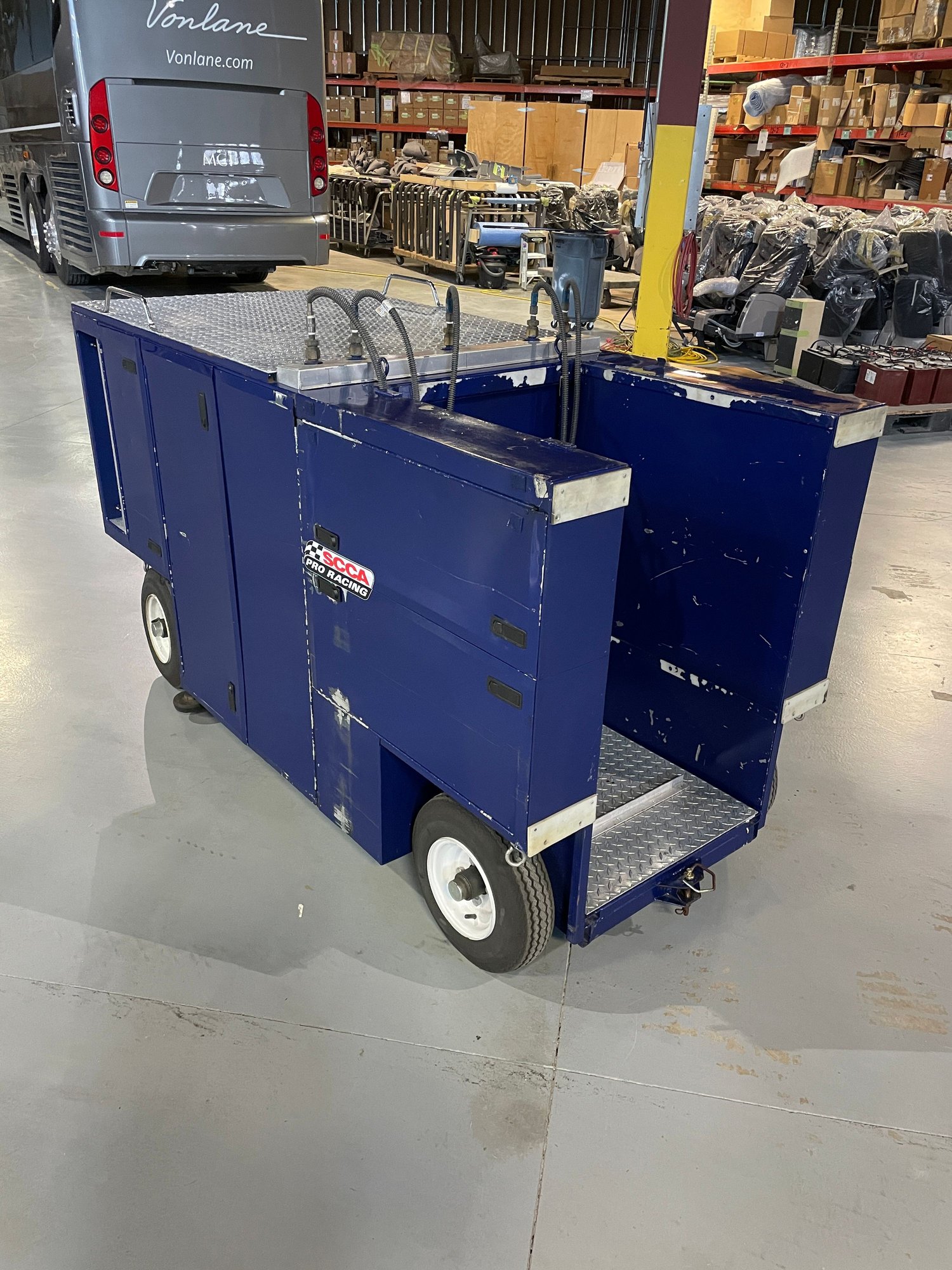 Miscellaneous - Pit Cart with Lista Tool Box, Integrated Nitrogen System, Storage - Used - 1972 to 2023 Porsche All Models - Suffolk, VA 23434, United States