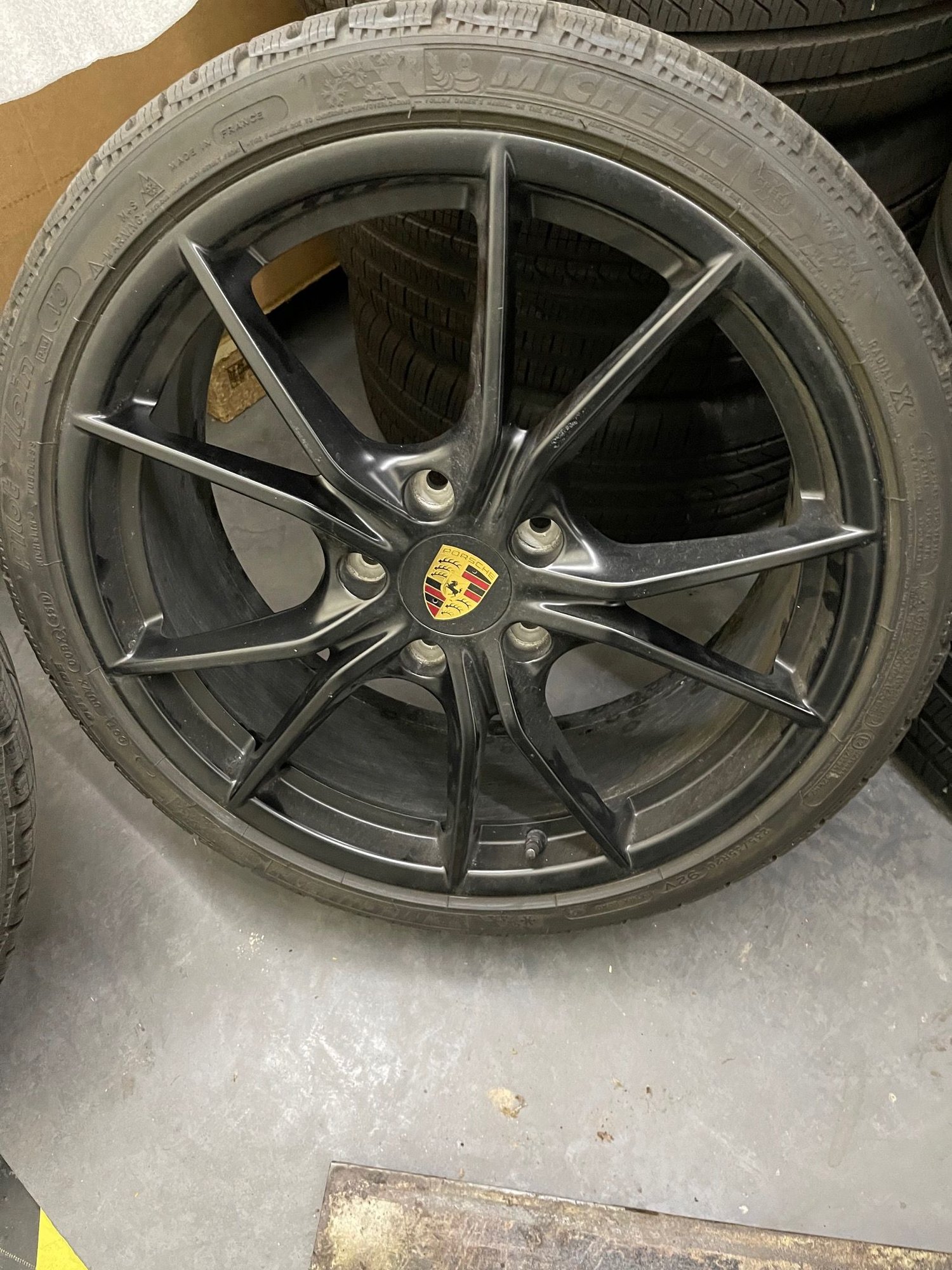 Wheels and Tires/Axles - Porsche 718 GT4/Spyder winter tire/wheel set - Used - 2019 to 2021 Porsche Cayman GT4 - Bloomington, IN 47401, United States