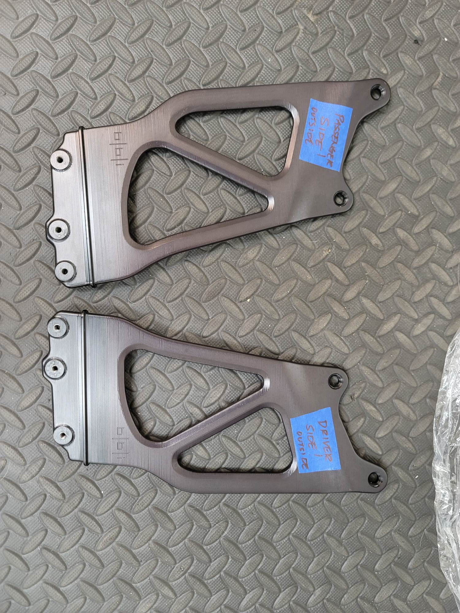 Exterior Body Parts - BBi 718/981 GT4 Wing Extensions - Used - 2016 to 2023 Porsche Cayman GT4 - Rosemead, CA 91770, United States