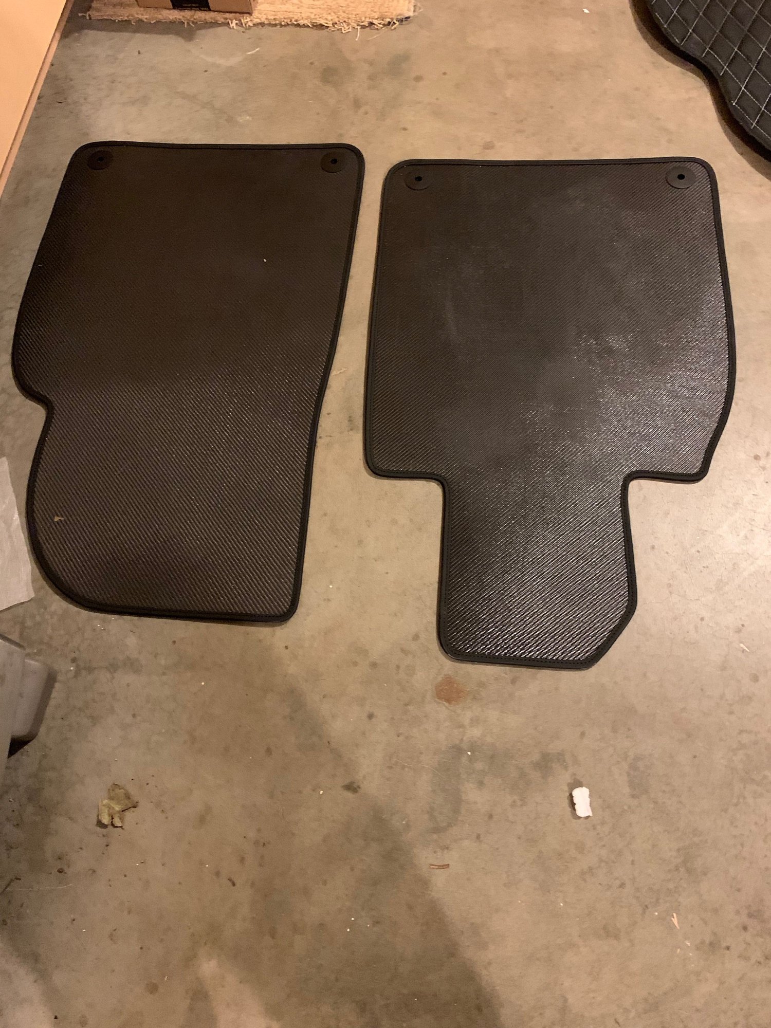 3 sets of Floor mats for 2018 GT3 (OEM, carbon fiber and custom