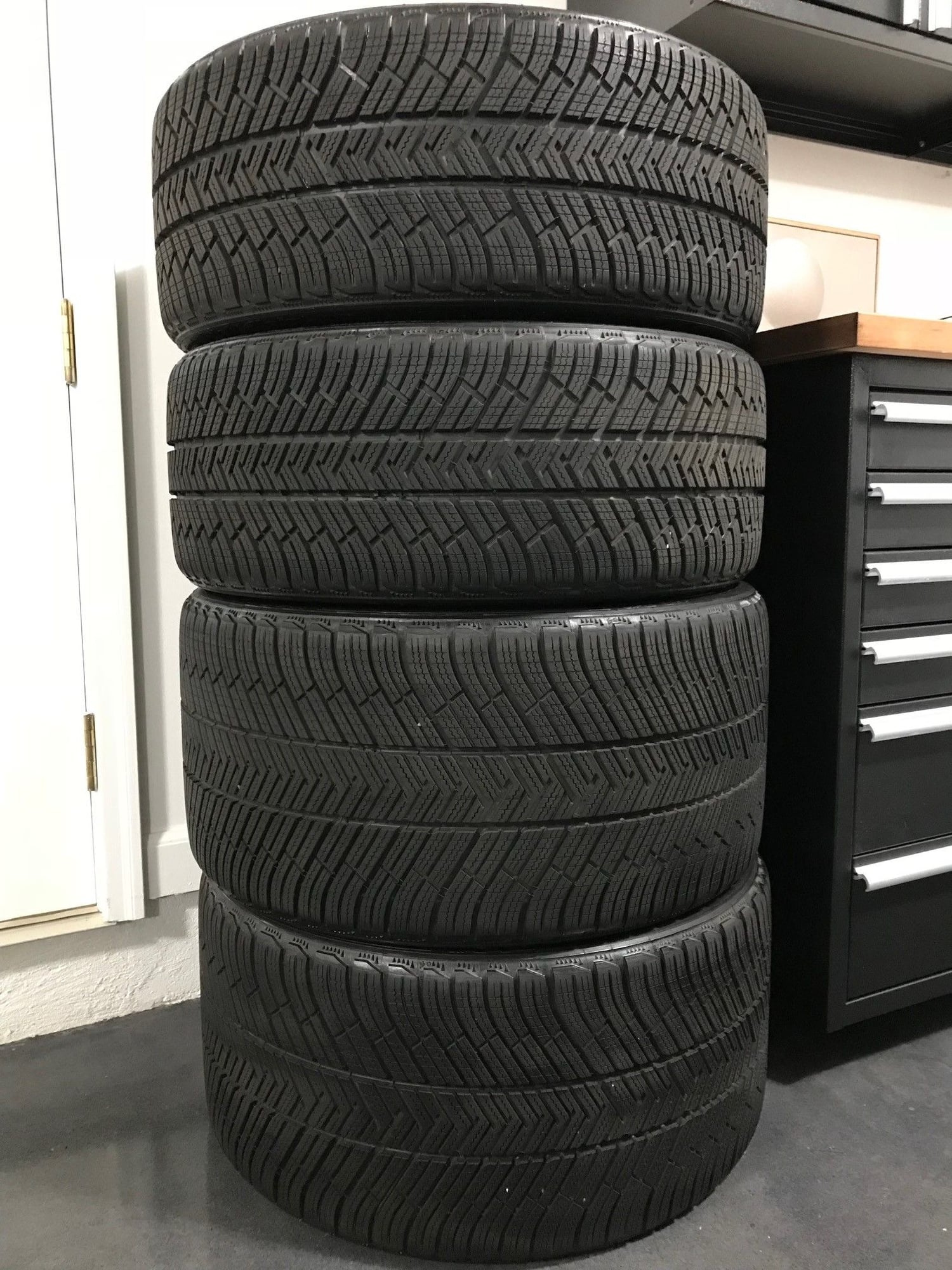 Wheels and Tires/Axles - Michelin Alpin PA4 Winter Tires for 991 - Used - 2014 to 2019 Porsche GT3 - 2012 to 2019 Porsche 911 - Summit, NJ 07901, United States
