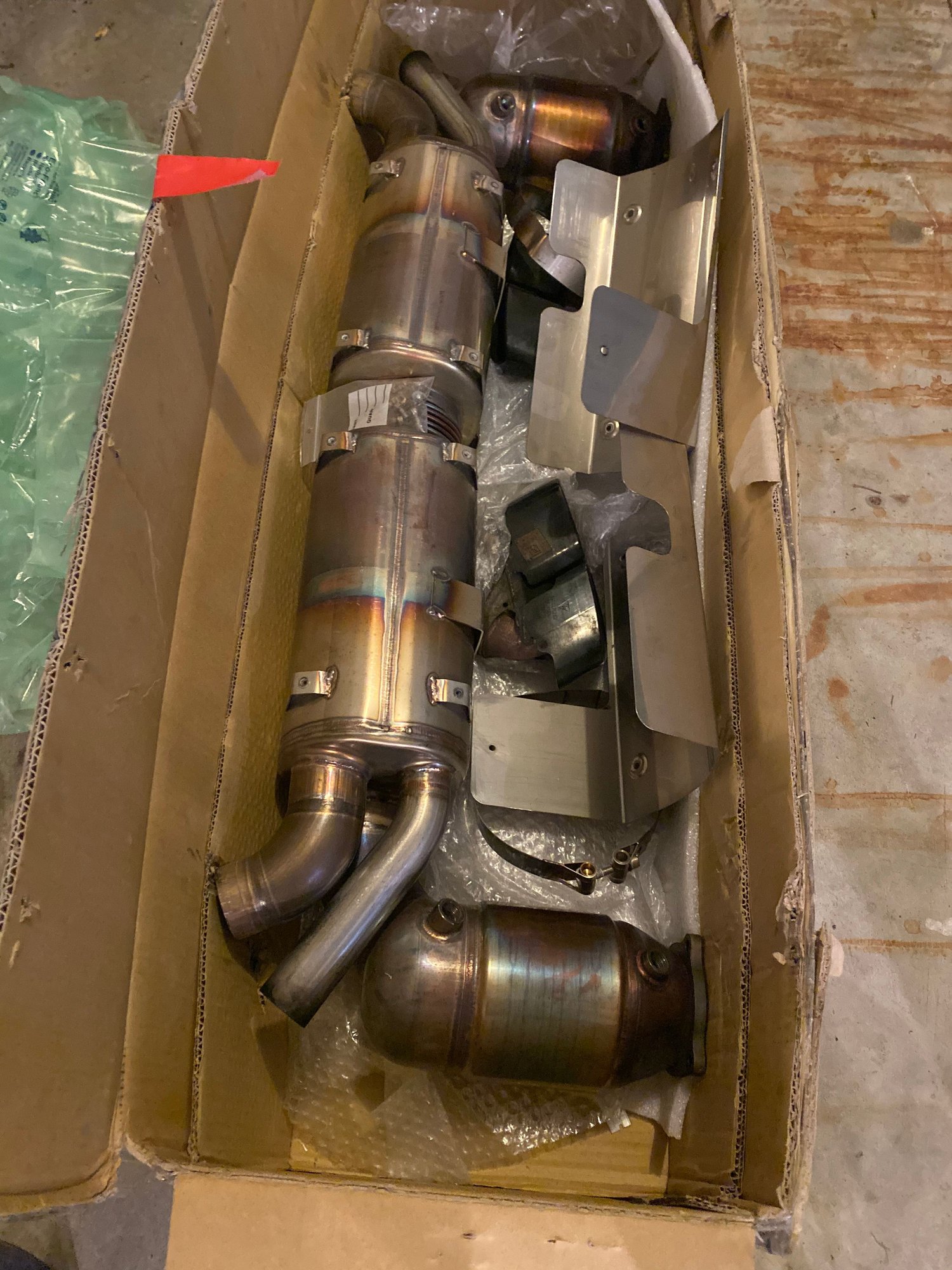 Engine - Exhaust - 991./2 Turbo/Turbo S EUROPIPE exhaust; 100 cell sport cats. - Used - 2012 to 2019 Porsche 911 - Kenosha, WI 53142, United States
