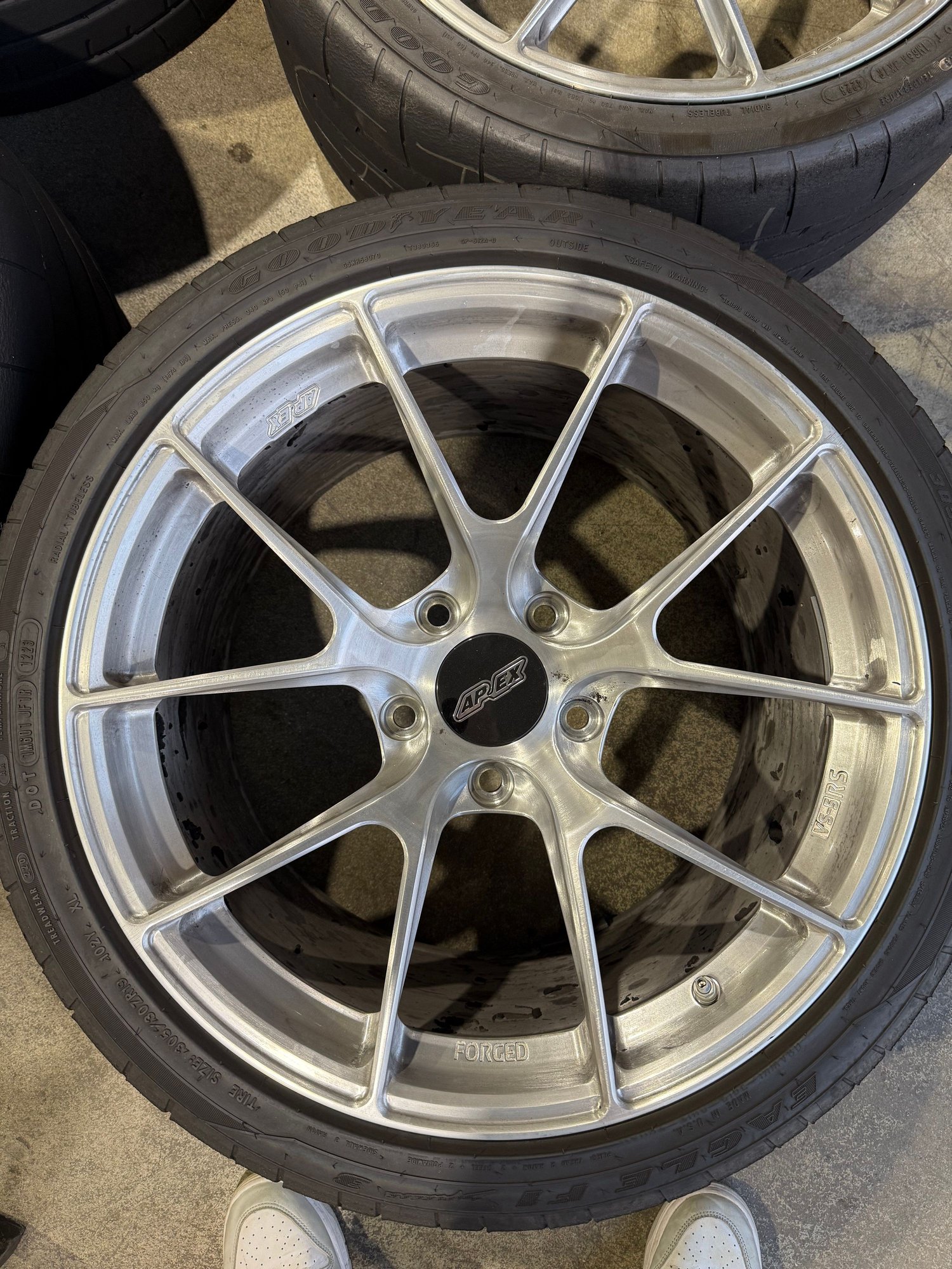 Wheels and Tires/Axles - APEX VS-5RS + Goodyear Supercar 3 - Used - -1 to 2026  All Models - Ontario, CA 91762, United States