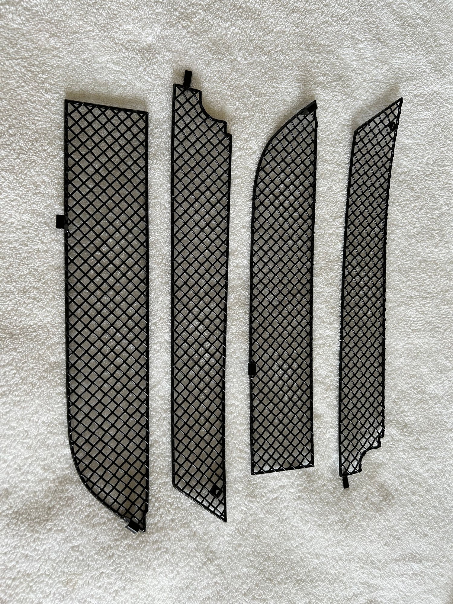 Exterior Body Parts - Zunsport front grilles for Sport Design package. - Used - 2022 to 2024 Porsche 911 - Lake Forest, IL 60045, United States