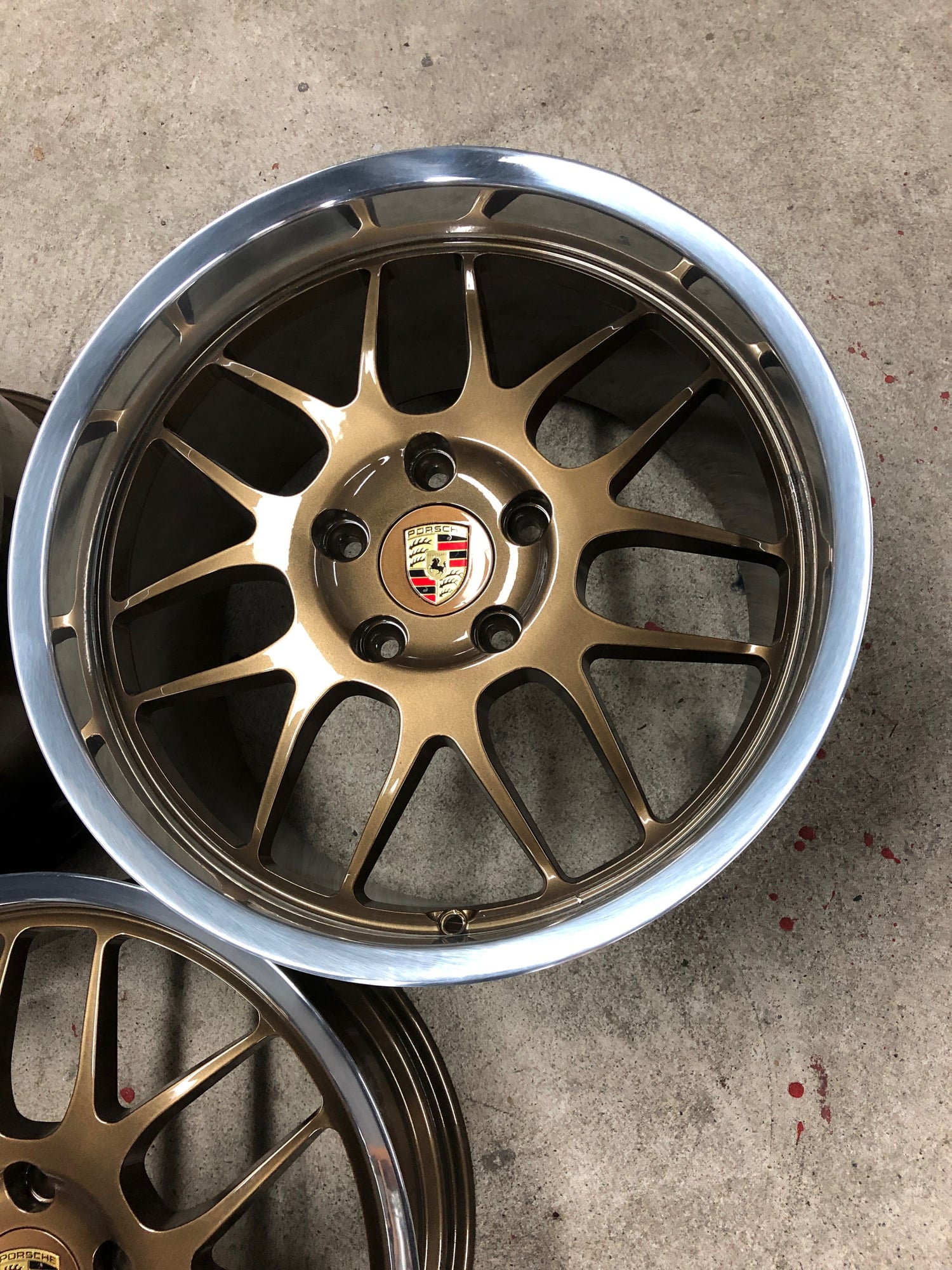 Wheels and Tires/Axles - MINT / 19 inch Champion Wheels / Bronze with Polished lip / Forged / Lightweight - Used - 2000 to 2018 Porsche 911 - Lansdale, PA 19446, United States