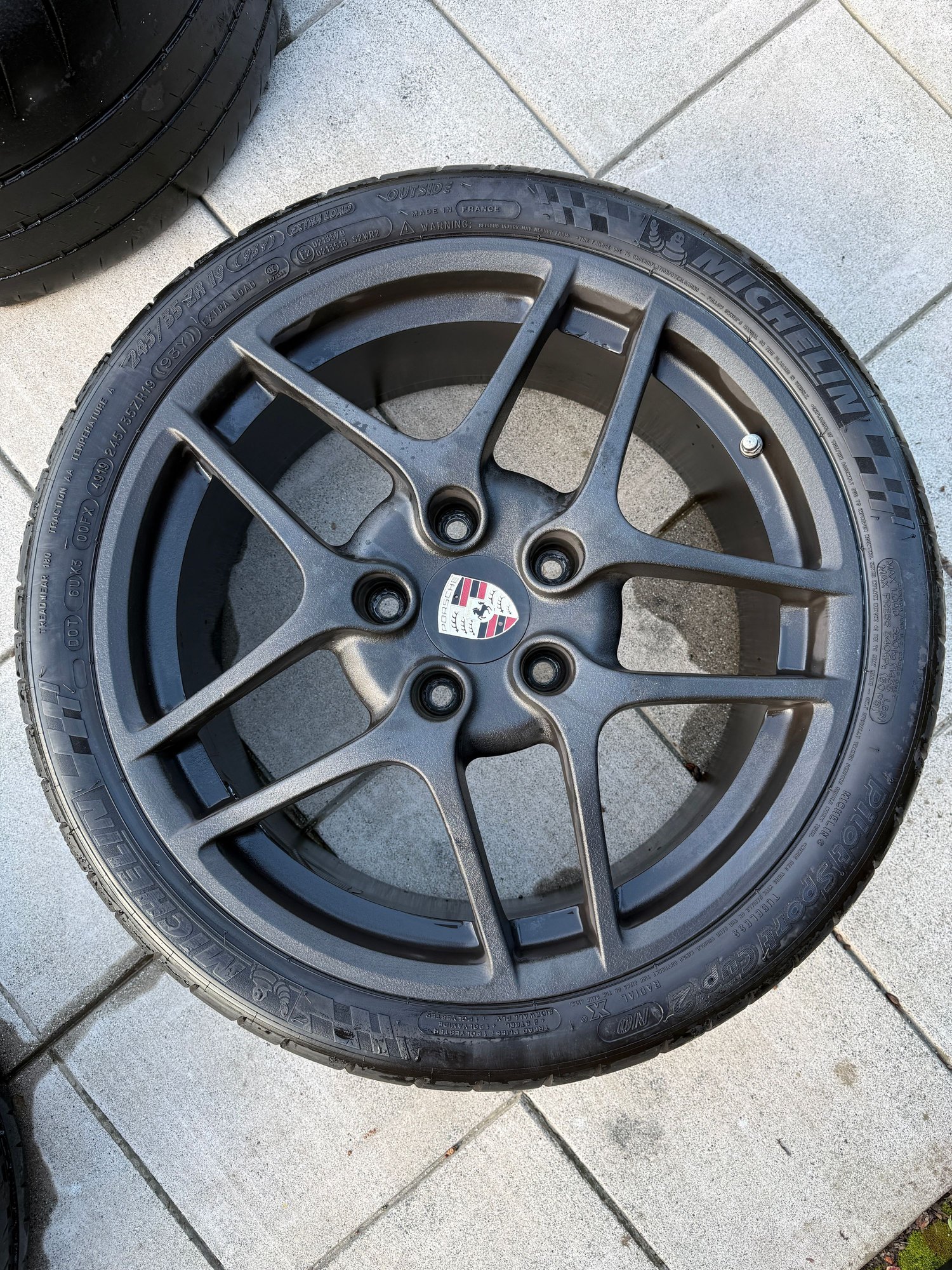 Wheels and Tires/Axles - Porsche 911 997.2 Carrera S II wheels with Michelin Pilot Sport Cup 2 - Used - -1 to 2027  All Models - San Mateo, CA 94402, United States