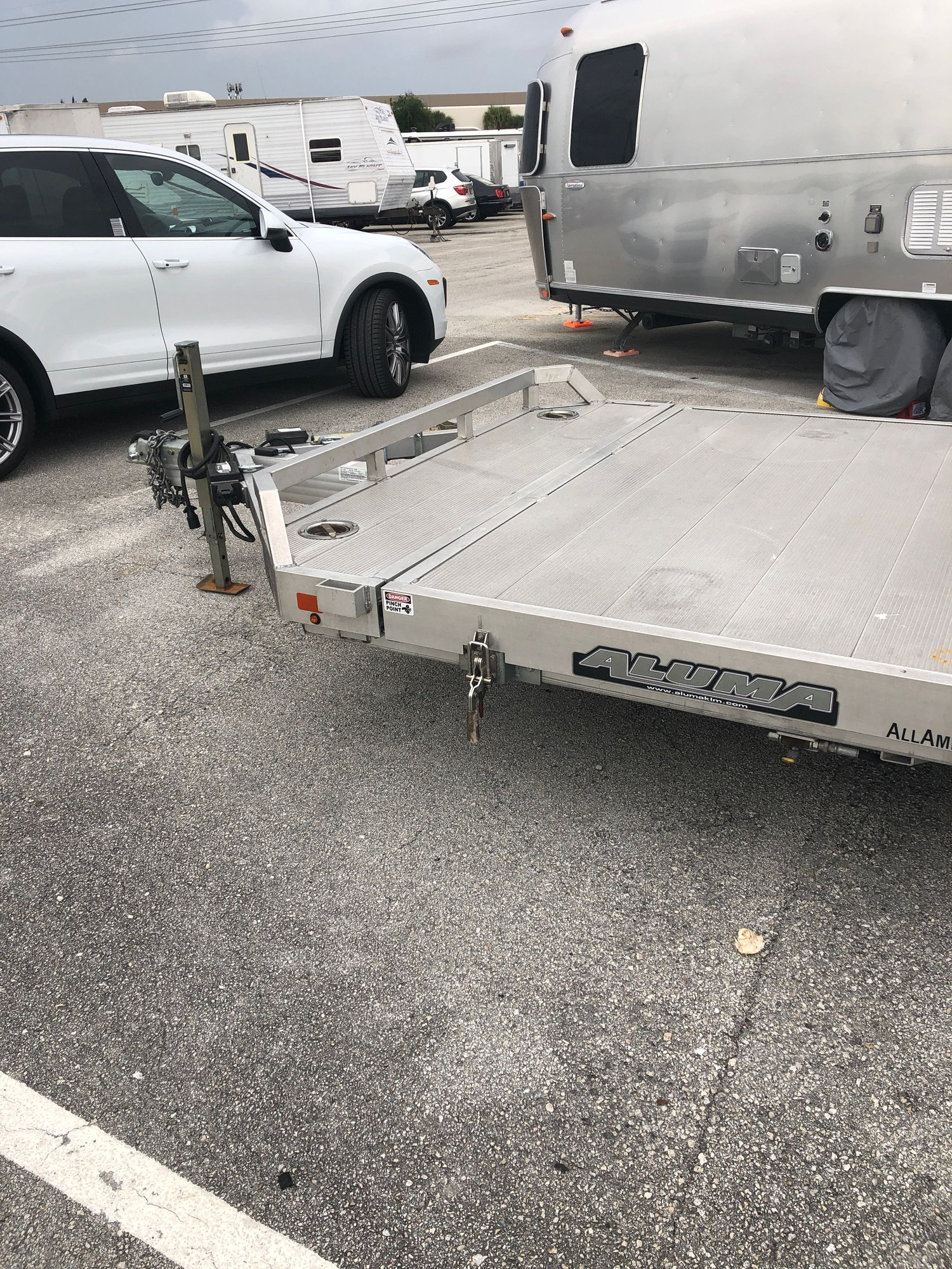2016 Porsche GT3 - 2016 Aluminum Tilt Car Trailer: Aluma 8218T - New - VIN WBS11111111111111 - 15,000 Miles - Fort Lauderdale, FL 33331, United States