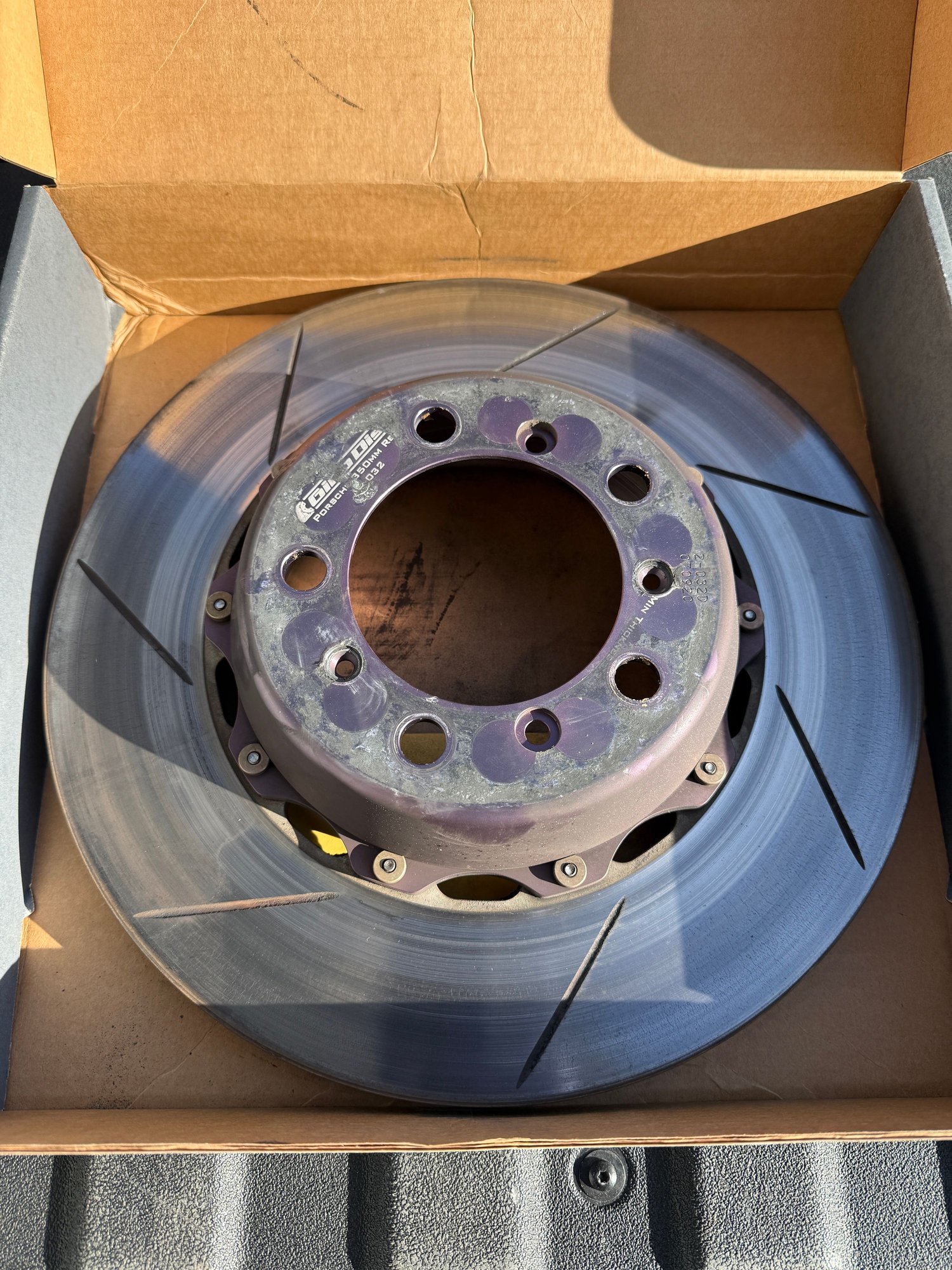Brakes - Girodisc rotors and hats full set - Used - 2010 to 2012 Porsche GT3 - Gilbert, AZ 85297, United States