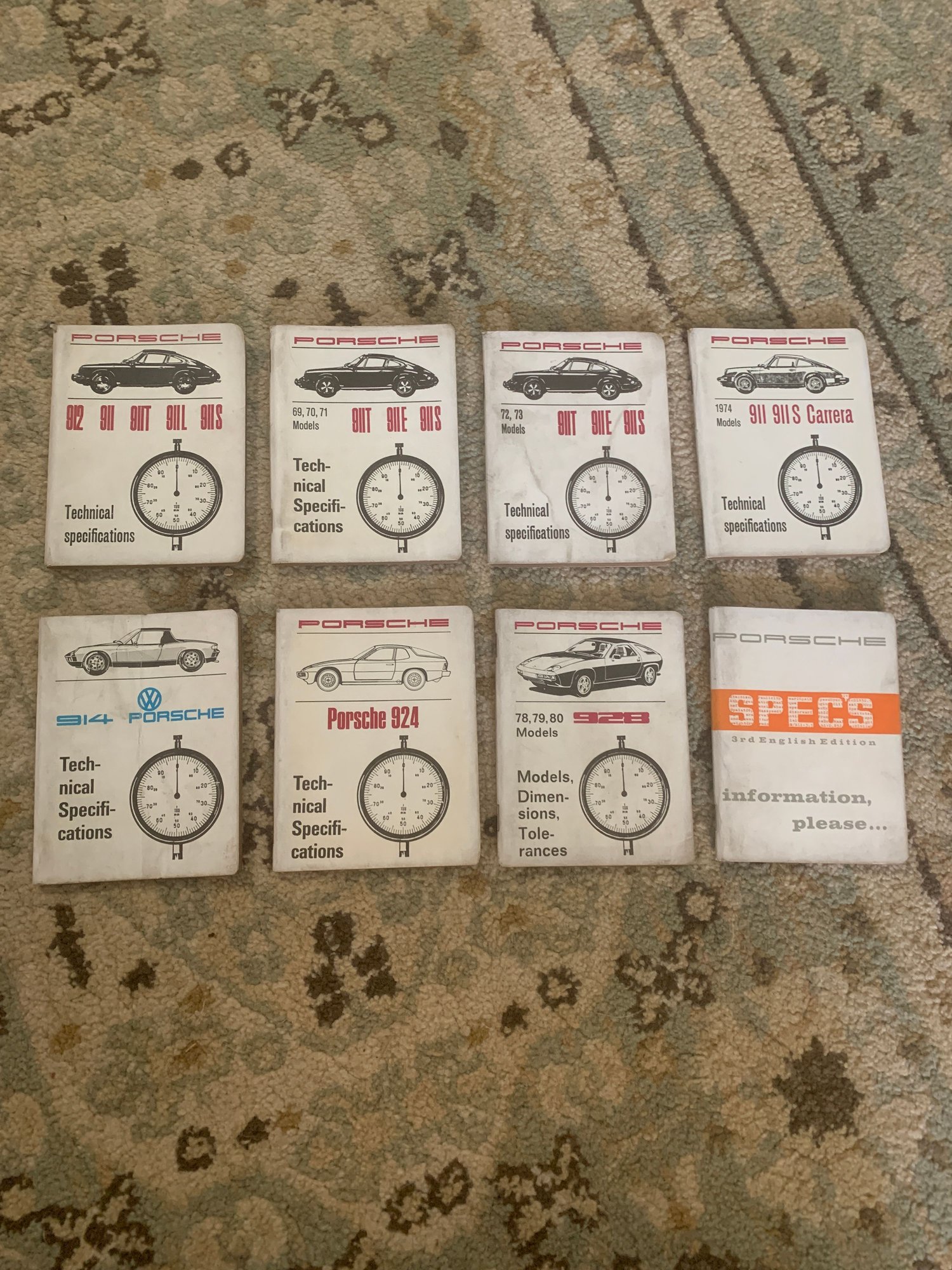 Miscellaneous - Books for sale - 928 & 944 service manuals and more - Used - 1978 to 1986 Porsche 928 - 1983 to 1989 Porsche 944 - Houston, TX 77079, United States