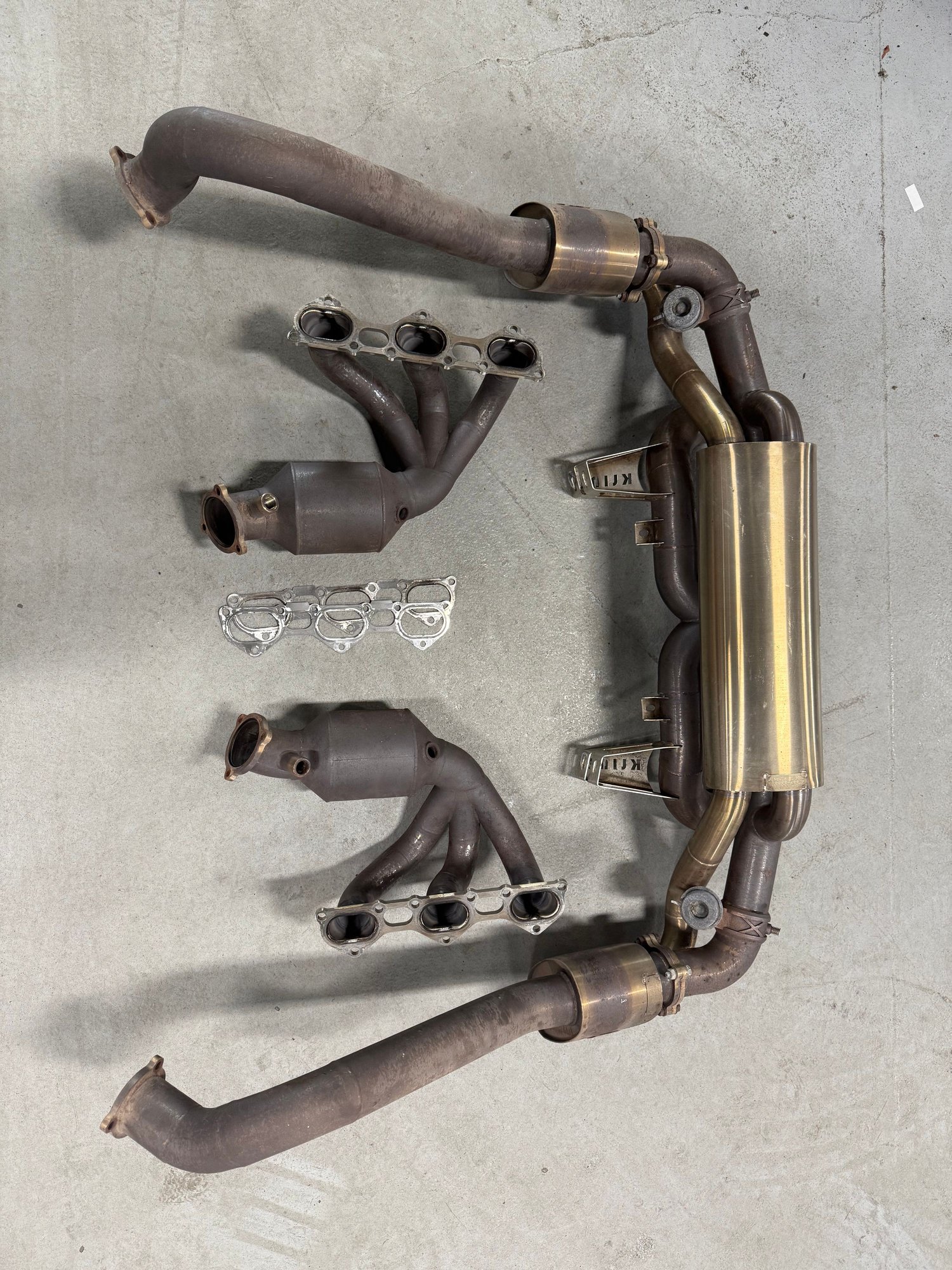 Engine - Exhaust - Lightly Used Kline Innovation Valvetronic exhaust for 718 GT4/Spyder/GTS 4.0 Liter - Used - All Years  All Models - Acton, MA 01720, United States