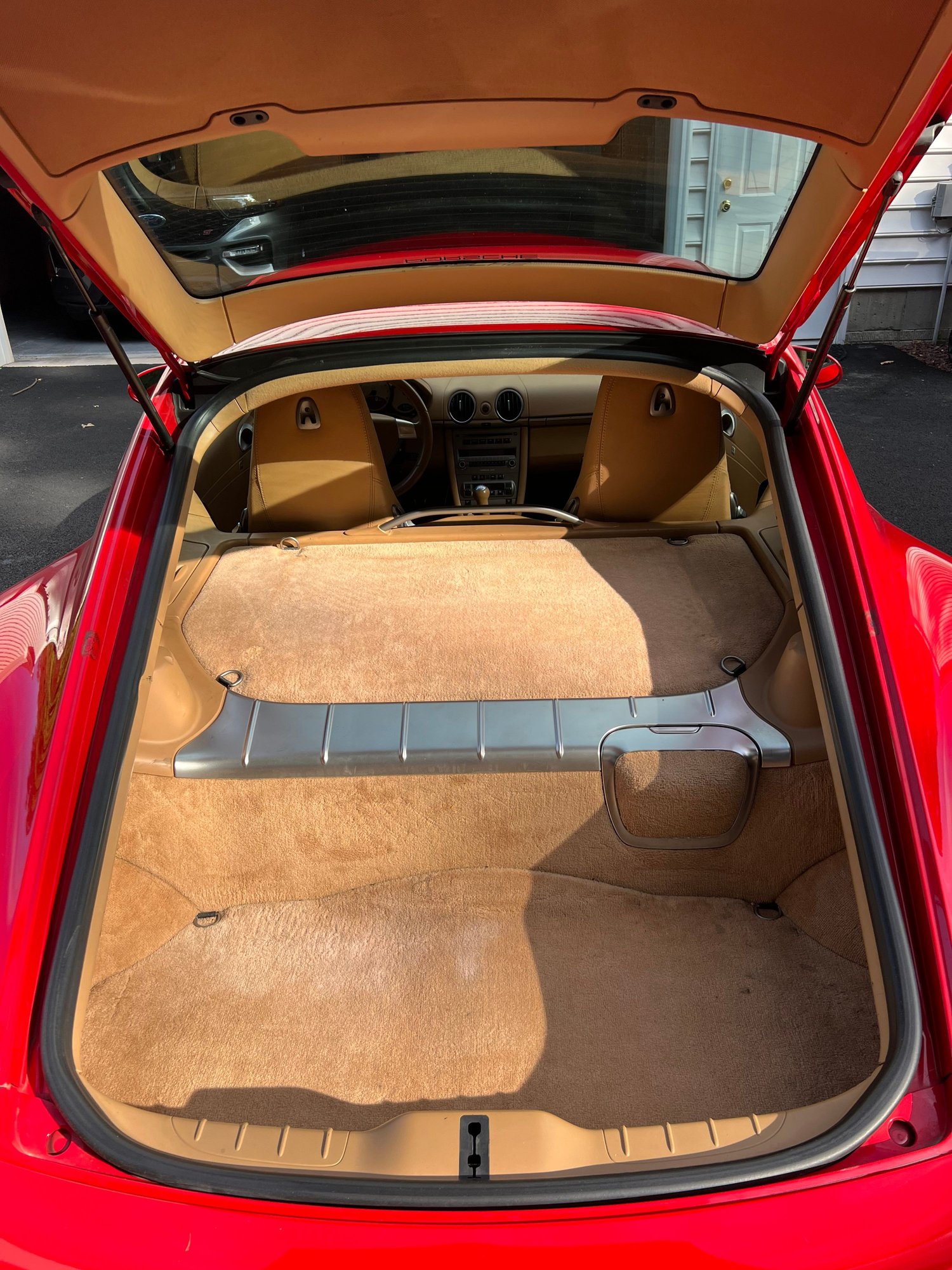 2006 Porsche Cayman - 2006 Cayman S, Guards Red/Sand Beige 96k miles - Used - VIN WP0AB29816U781891 - 96,139 Miles - 6 cyl - 2WD - Manual - Coupe - Red - Elkton, MD 21921, United States