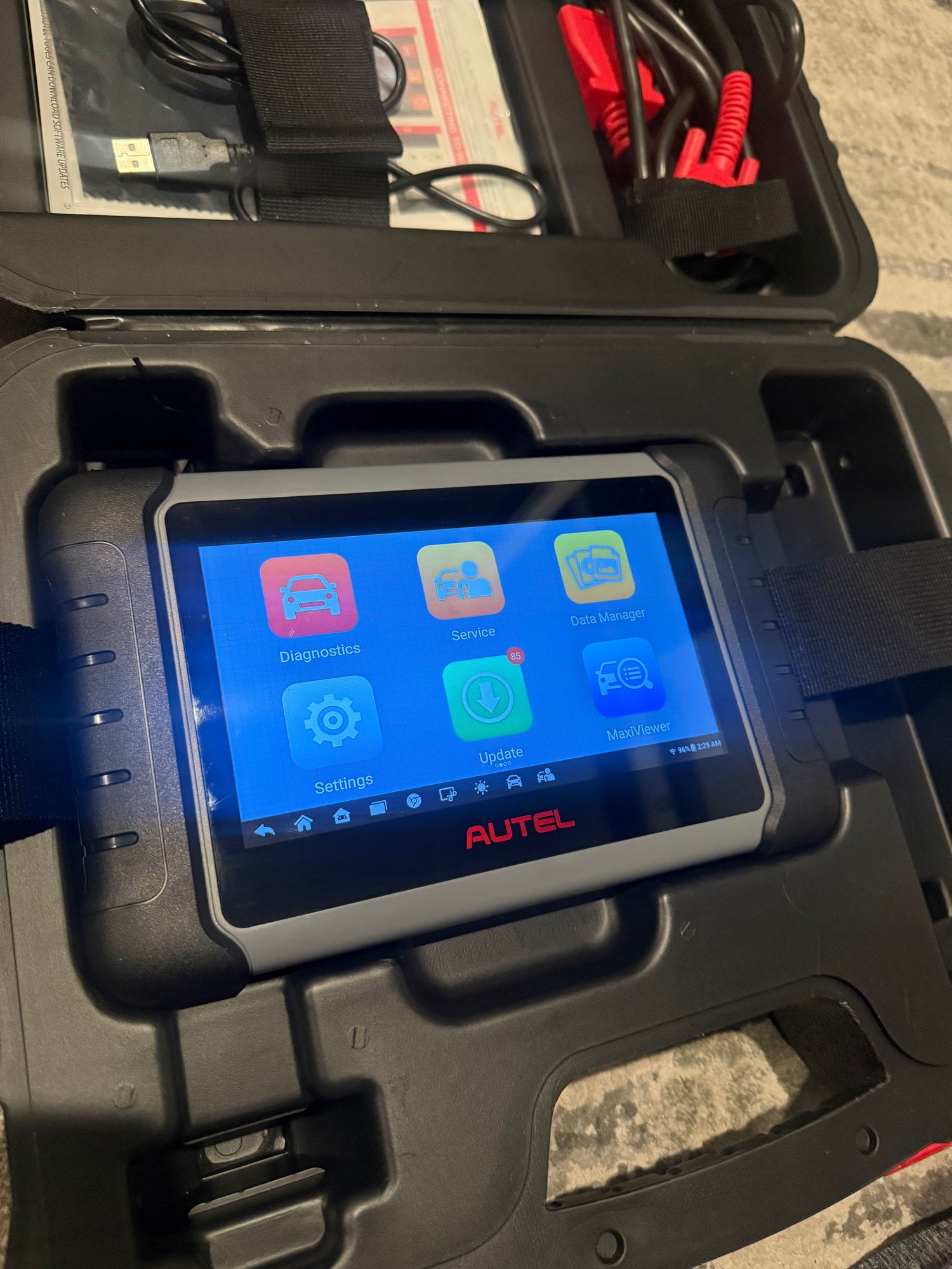 Accessories - Autel MK808S automotive diagnostic scan tool - used for my 992 oil/service resets - Used - All Years Any Make All Models - Tampa, FL 33611, United States