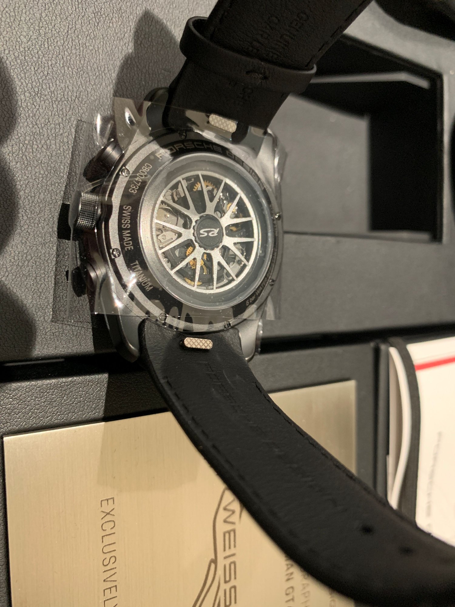 Accessories - Brand New Porsche Design 718 Cayman GT4 RS Chronograph watch - New - All Years  All Models - Toronto, ON L4B2W3, Canada