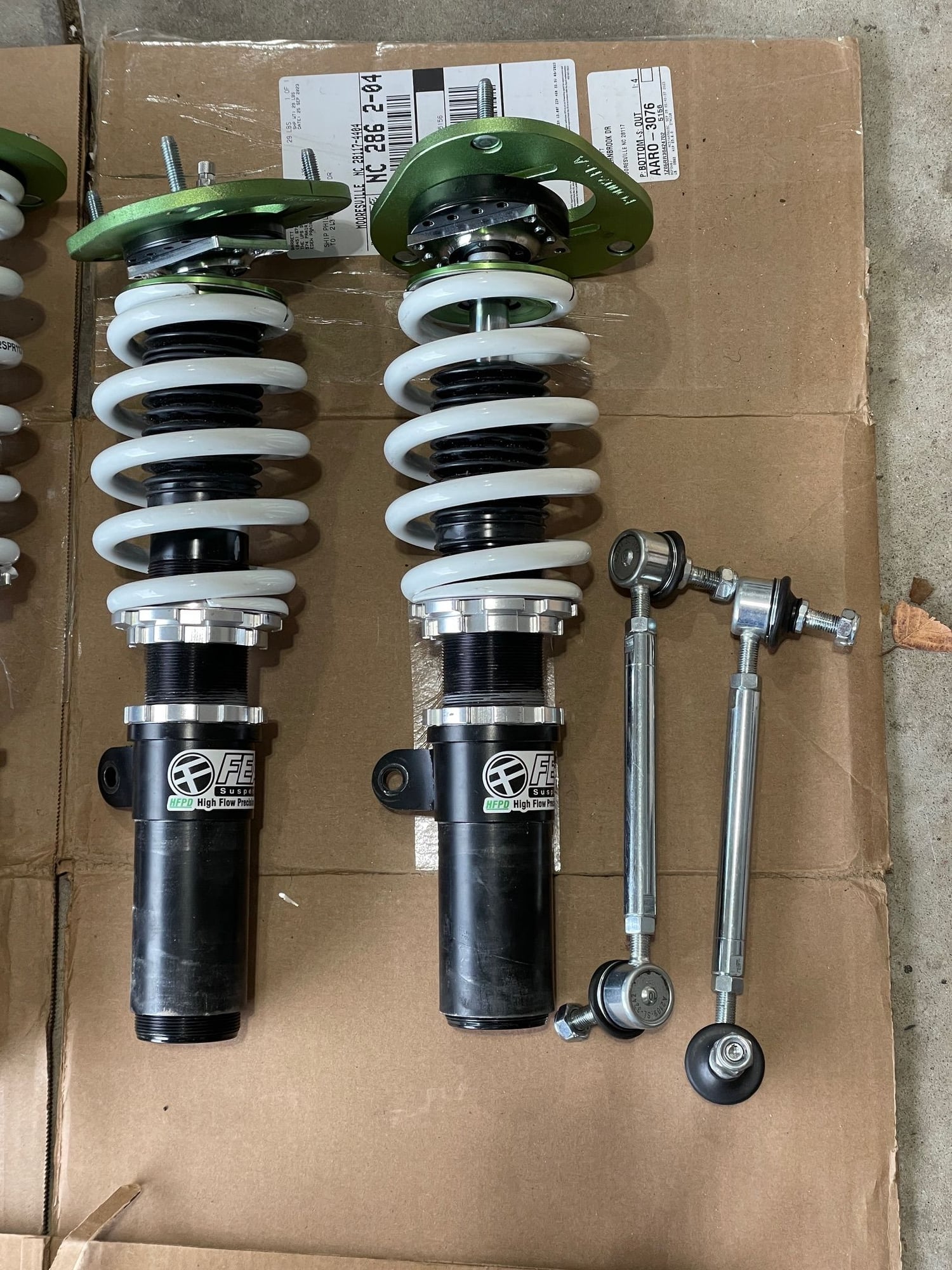Steering/Suspension - Feal 441 Coilvers + StanceParts Front Air Cups - 997 C4/C4S/Turbo - Used - Mooresville, NC 28117, United States