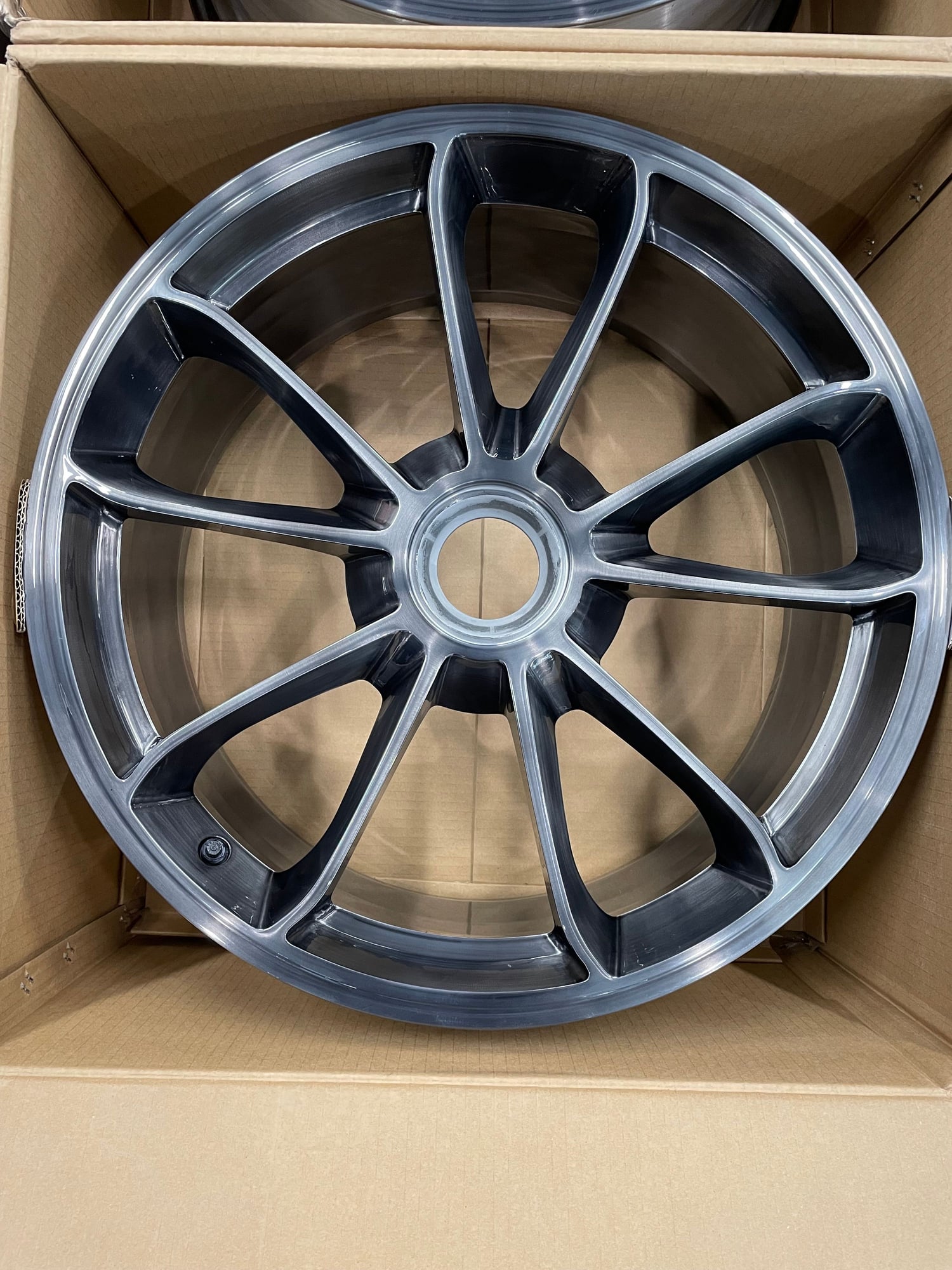 Wheels and Tires/Axles - 991 GT3 OEM Wheels with custom brushed finish - Used - 2015 to 2019 Porsche 911 - Harrisonburg, VA 22801, United States