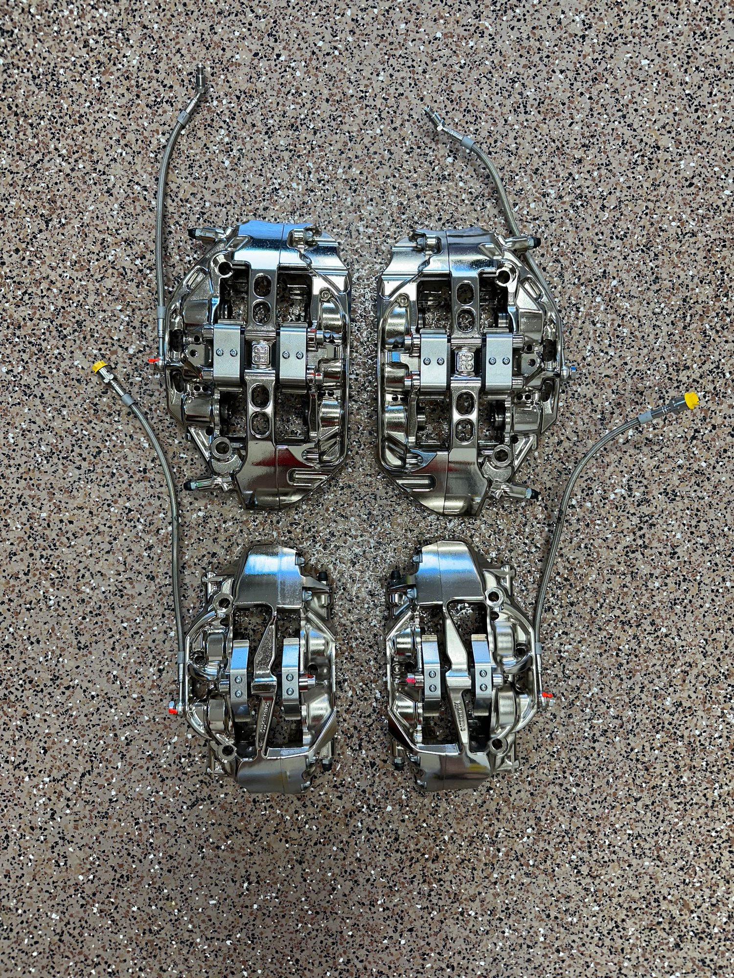 Brakes - AP Racing (ENP Finish) Front CP9661 Rear CP9449 Complete Kit - Used - Las Vegas, NV 89135, United States