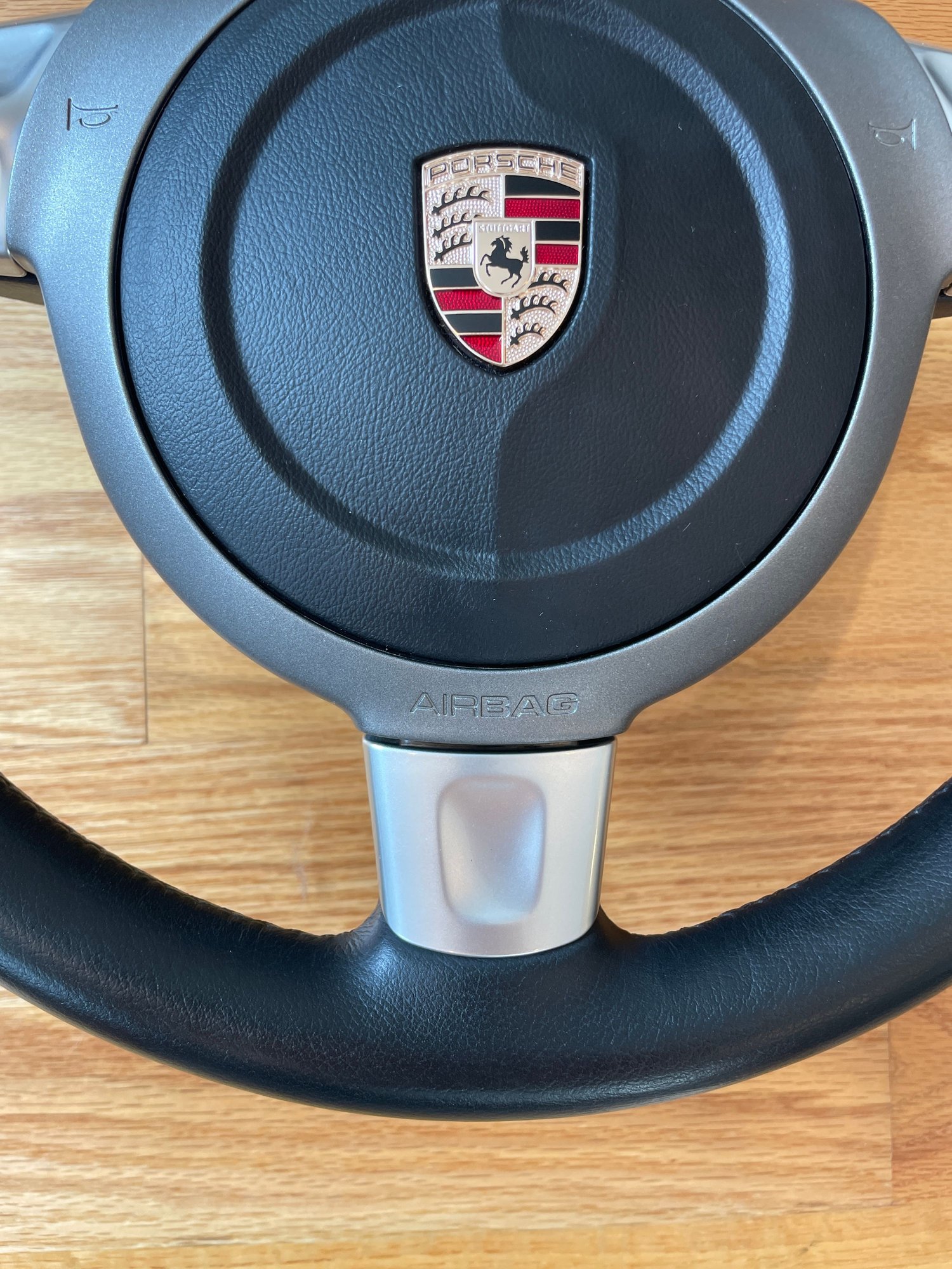 Interior/Upholstery - 997 / 987 OEM Sport Steering Wheel & Airbag - Tiptronic - Used - -1 to 2026  All Models - Boston, MA 02127, United States