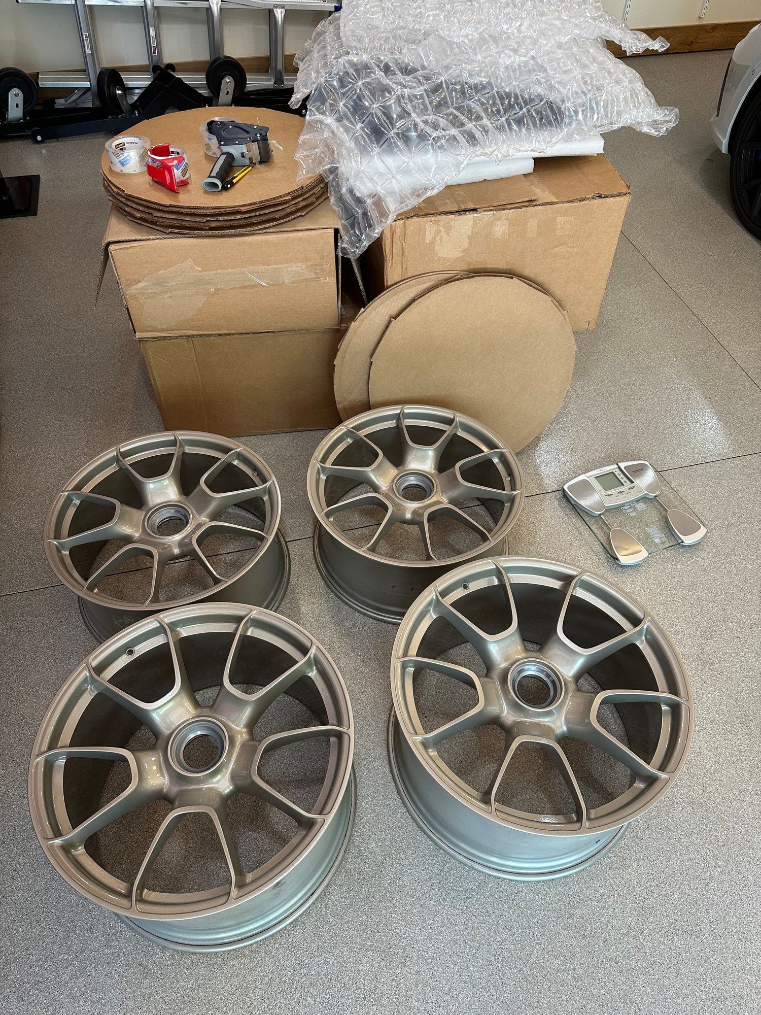 Wheels and Tires/Axles - OEM 992 TTS exclusive centerlock wheels and vredestein winter tires - Used - 2021 to 2024 Porsche 911 - Northfield, IL 60093, United States