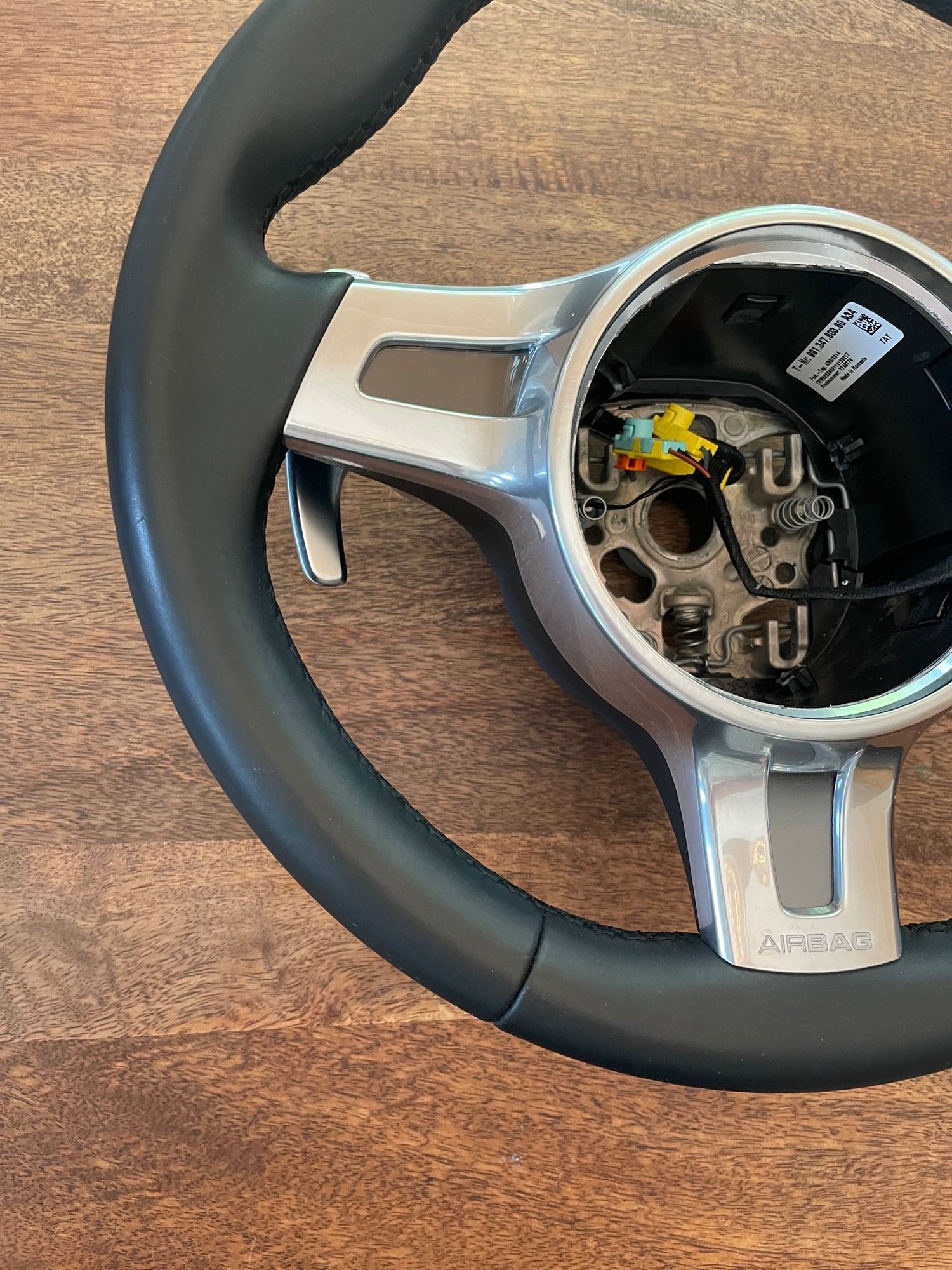 Interior/Upholstery - 991 Sport Design Steering Wheel. PDK, Black, SC lights - Used - 2005 to 2016 Porsche 911 - Mooresville, NC 28117, United States