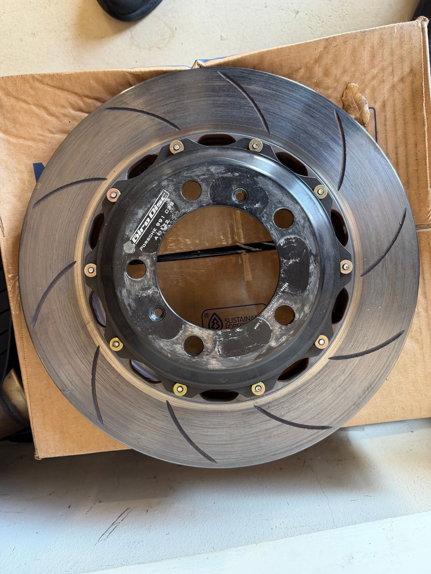 Brakes - Giro Discs set f/r for .991.2 - Used - 2017 to 2019 Porsche 911 - Delray Beach, FL 33487, United States
