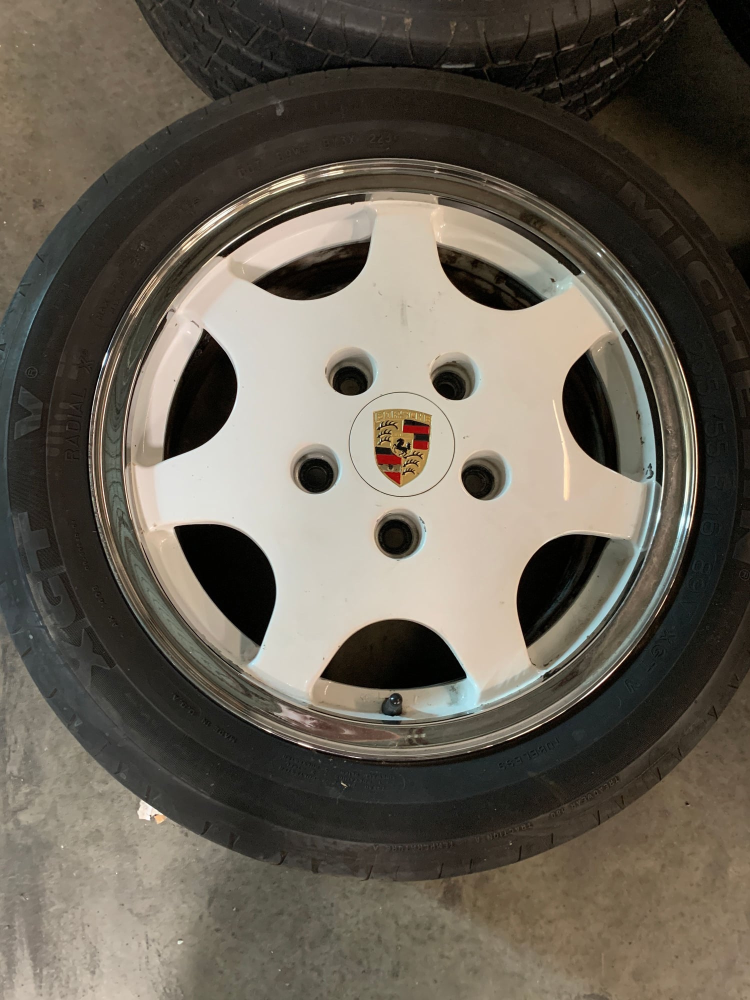 Wheels and Tires/Axles - Porsche D90 Wheels with Tires - Used - 1989 to 1994 Porsche 911 - 1982 to 1991 Porsche 944 - Baltimore, MD 21075, United States