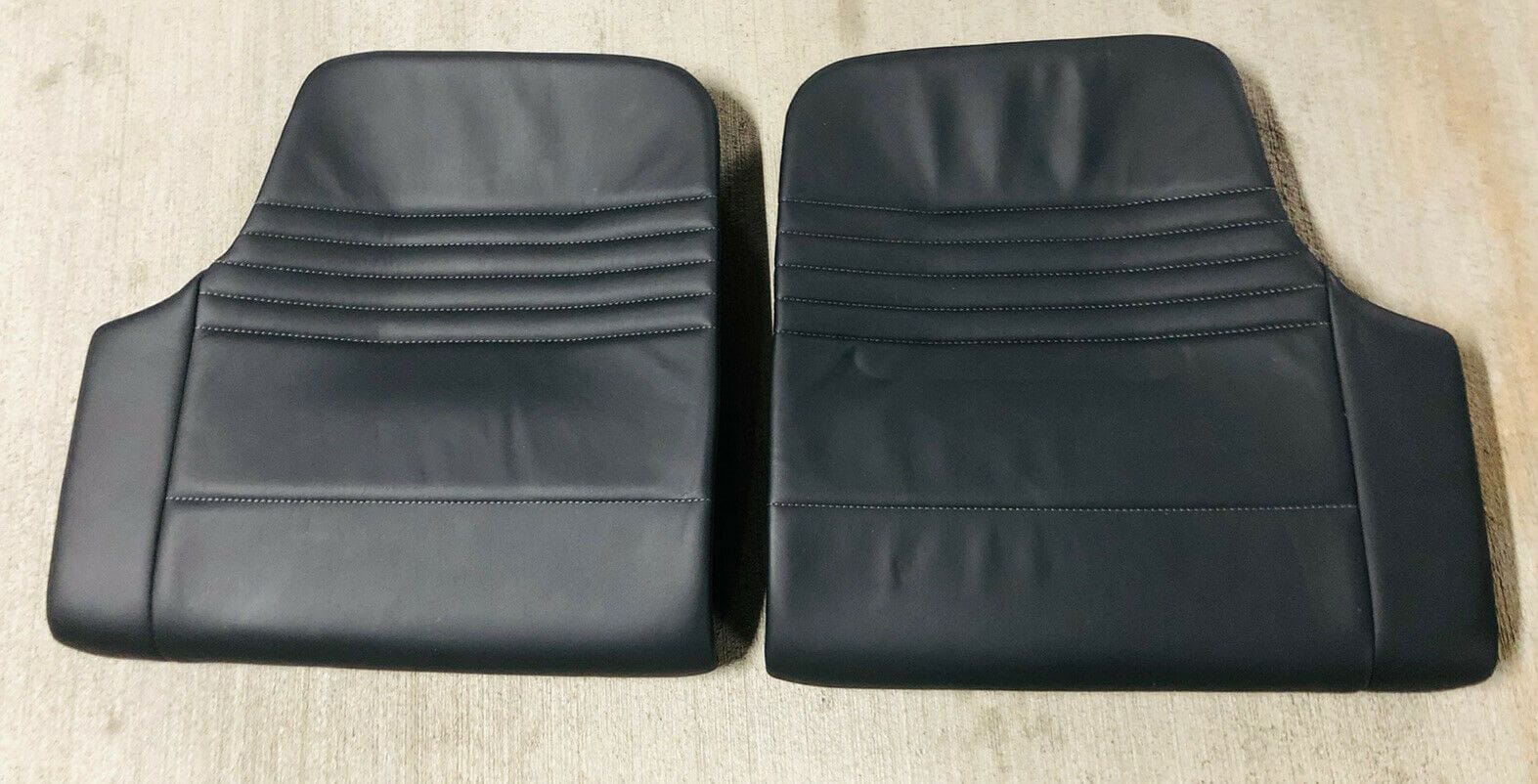 Interior/Upholstery - 996 Black Rear Seat Bottoms - Excellent shape - Used - 1998 to 2005 Porsche 911 - Rockville, MD 20852, United States