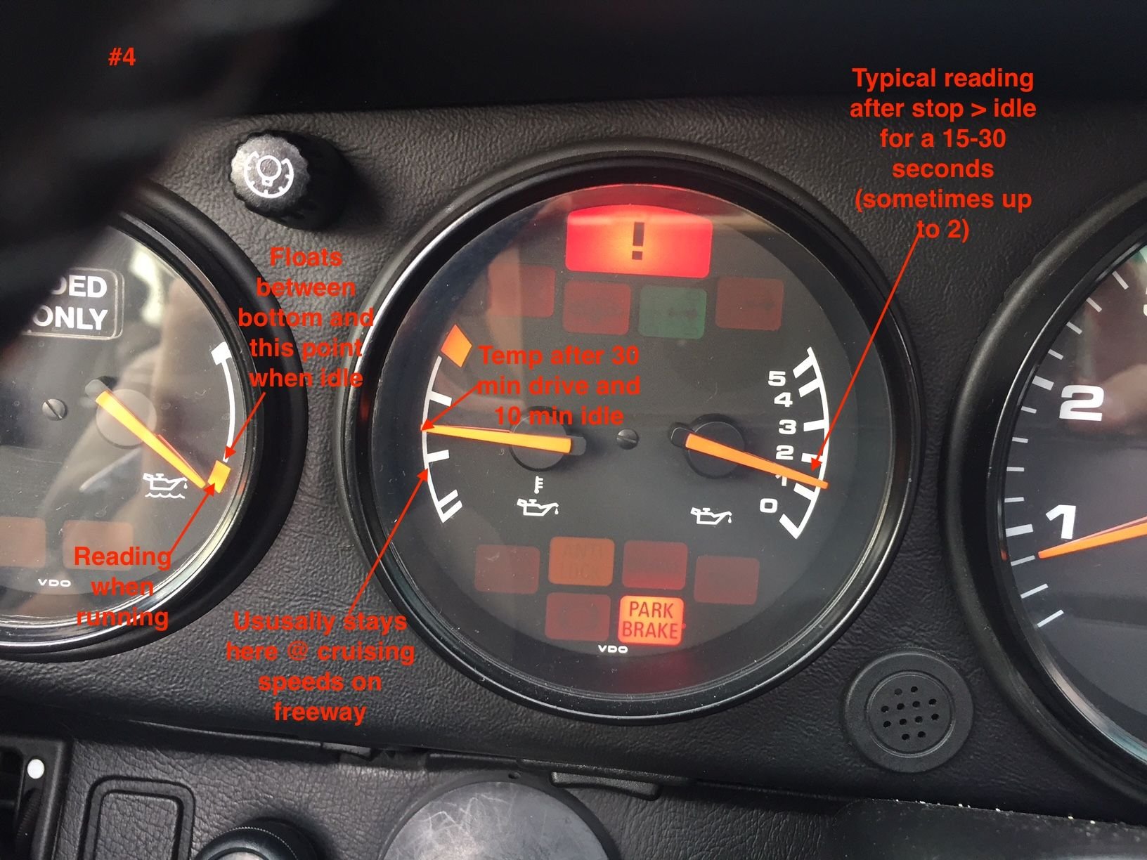 Contradictory Oil Level Indicators (gauges) Rennlist Porsche