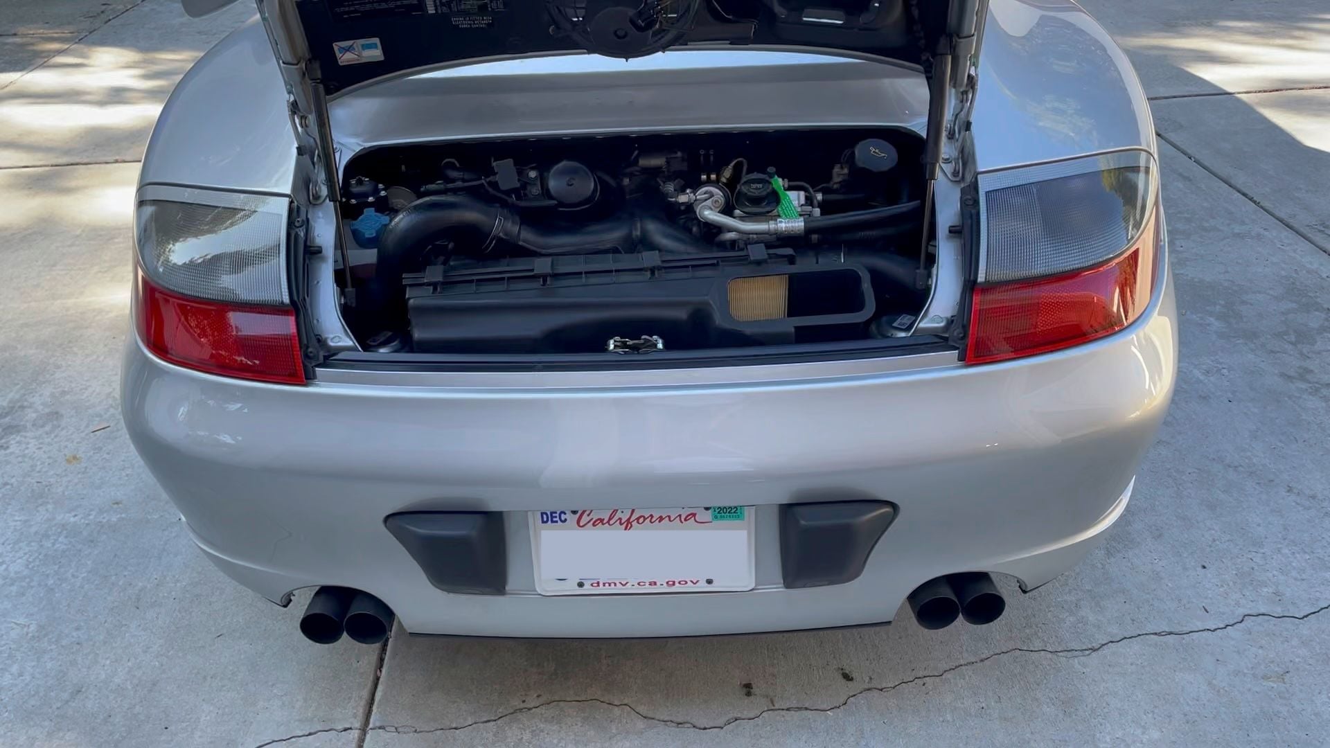 Engine - Exhaust - 996tt Speedtech "Quiet" 2.5 with 100 cell cats w/ black dual-outlet pipes - Used - 2001 to 2005 Porsche 911 - San Diego, CA 92122, United States