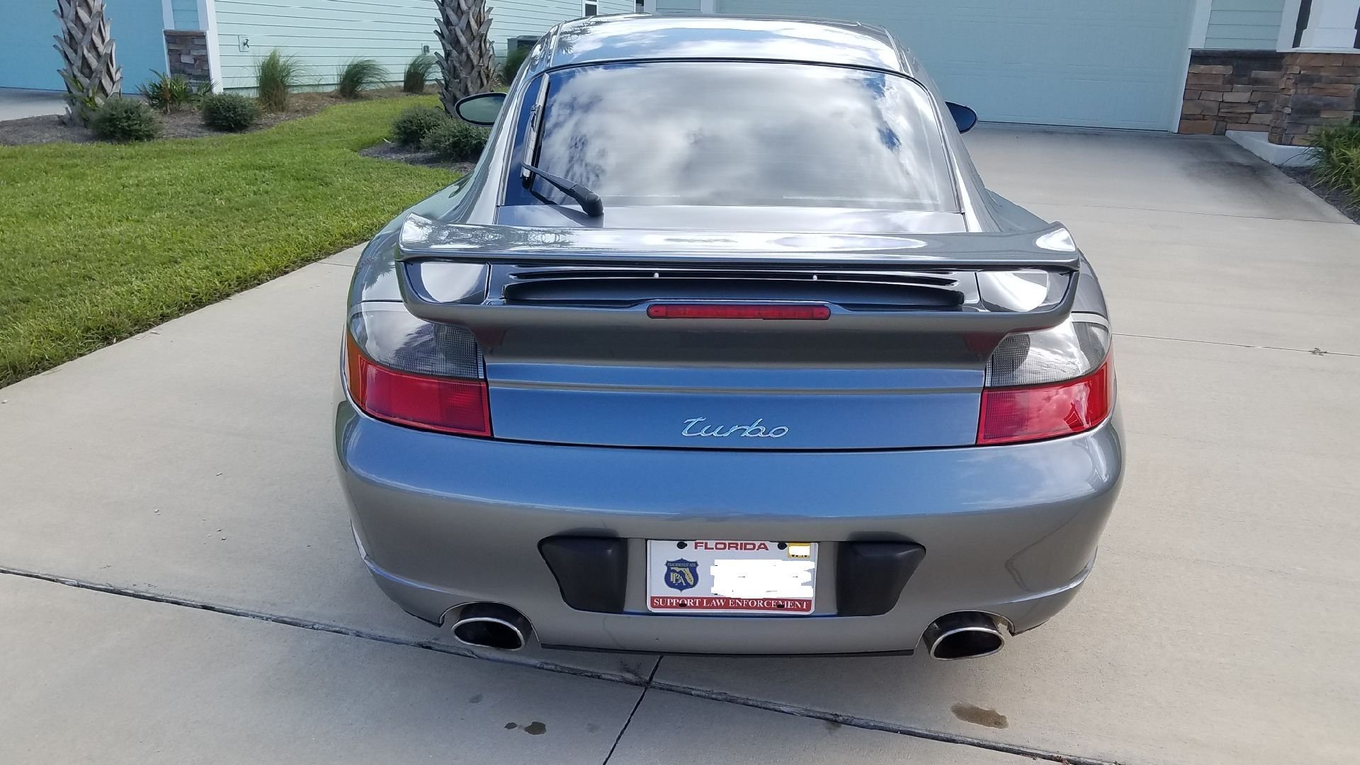 2003 Porsche 911 - 2003 996 Turbo with Factory Aero Kit For Sale - Used - VIN WP0AB299X3S686424 - 64,600 Miles - 6 cyl - AWD - Manual - Coupe - Gray - Panama City Beach, FL 32413, United States