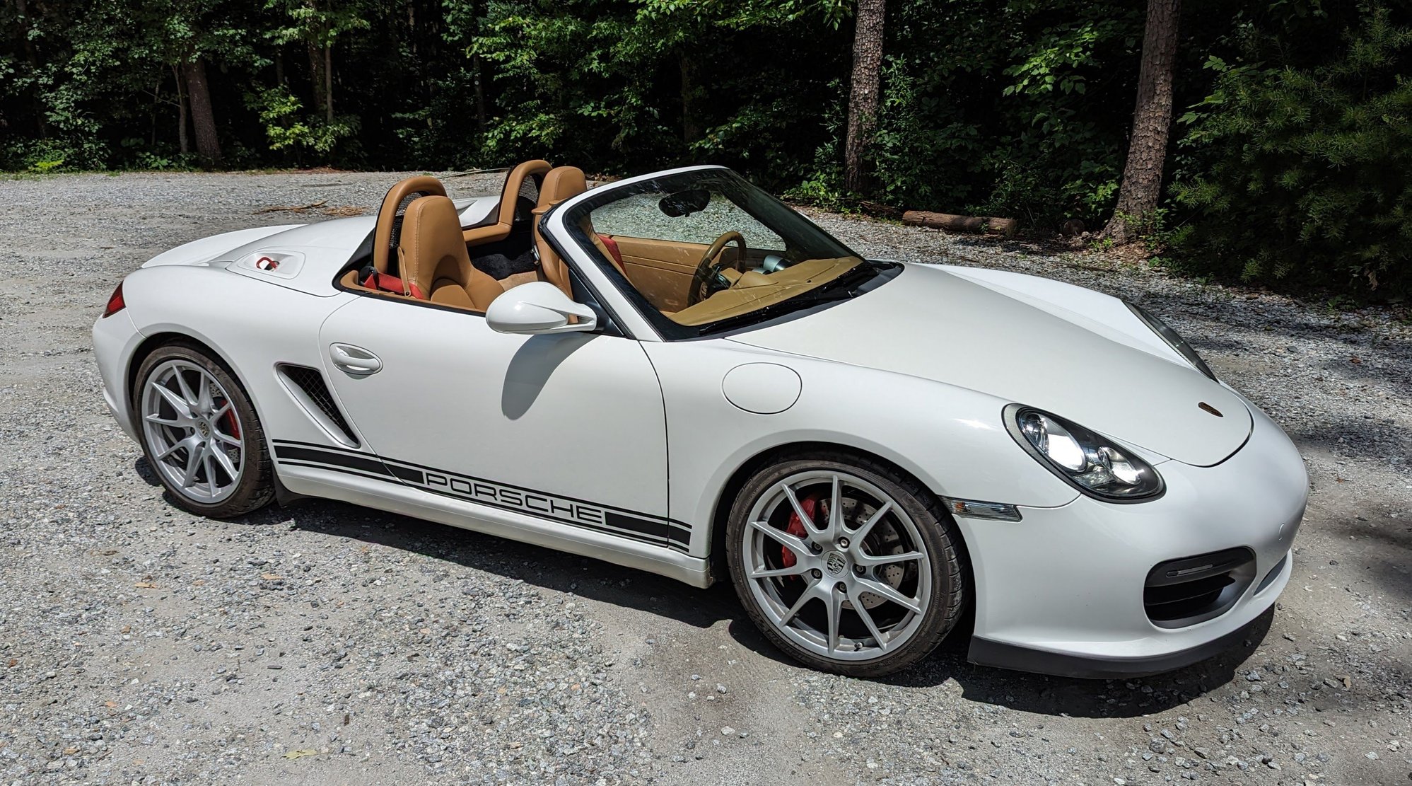 2011 Porsche Boxster - 2011 Boxster Spyder - Used - VIN WP0CB2A8XBS745532 - 87,000 Miles - 6 cyl - 2WD - Automatic - Convertible - White - Greensboro, NC 27455, United States