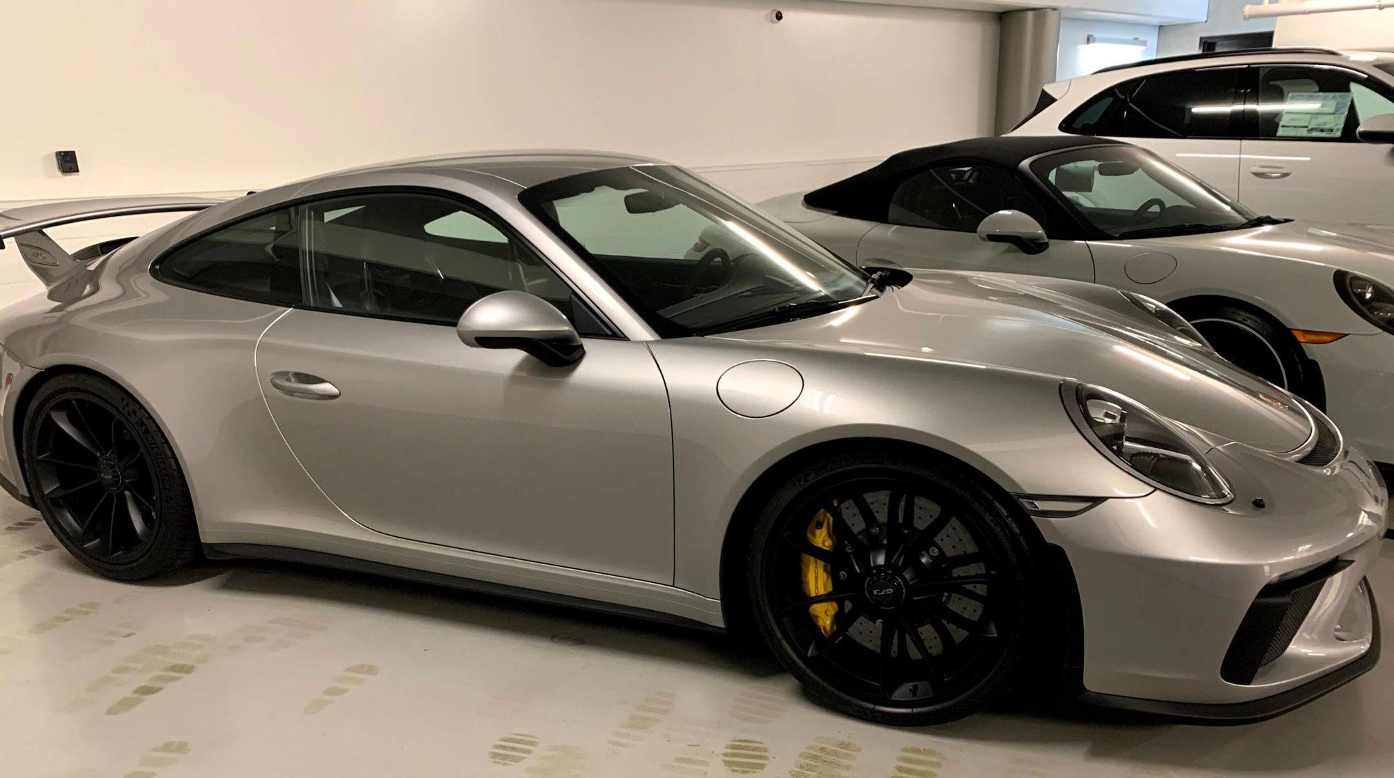 2018 Porsche GT3 - 2018 GT Silver 911 GT3 6spd w/ 4440 miles FS. - Used - VIN WP0AC2A95JS175838 - 4,440 Miles - 6 cyl - 2WD - Manual - Coupe - Silver - San Rafael, CA 94901, United States
