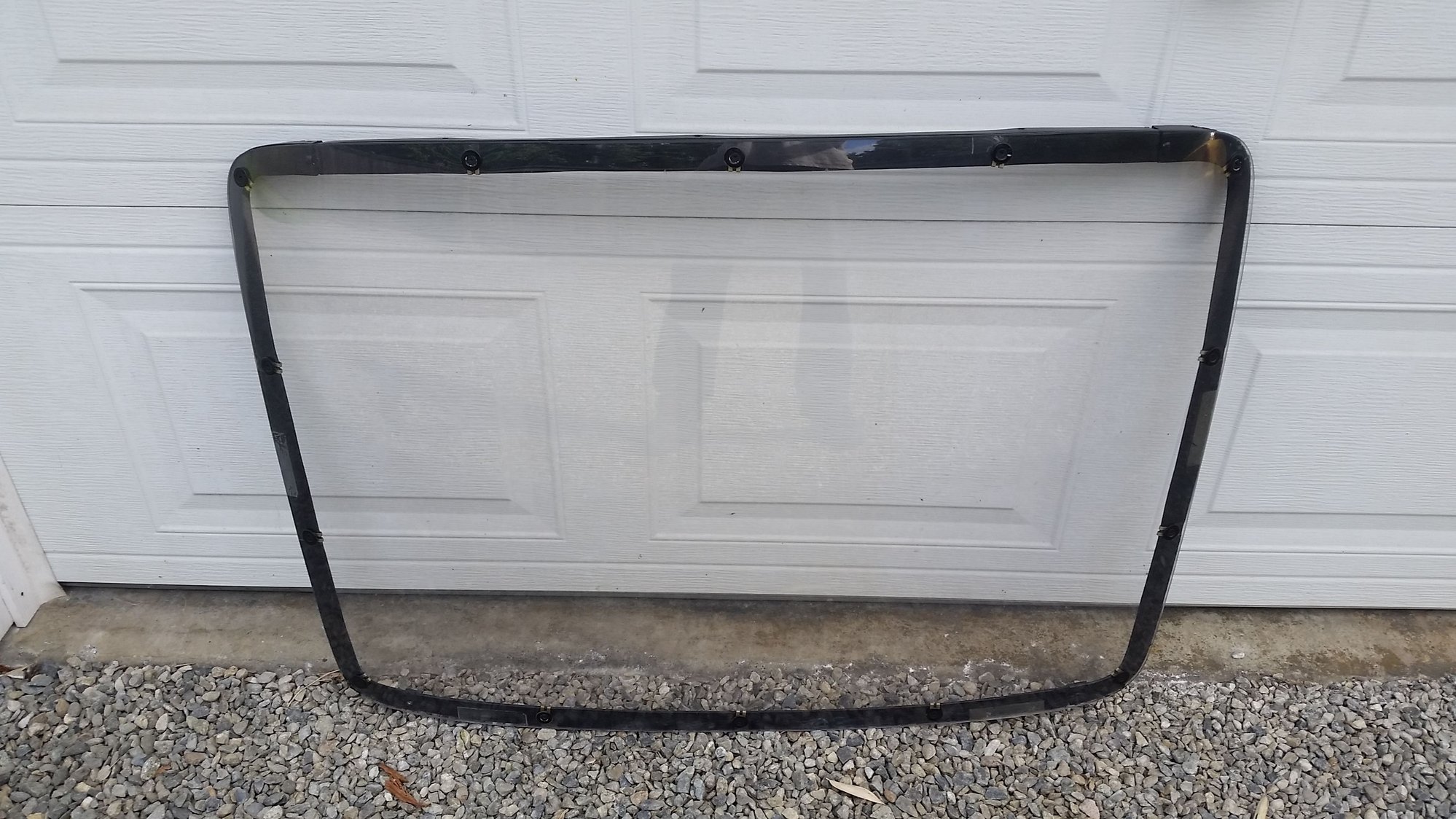 Spektr Products flush mount lexan rear window G body Rennlist