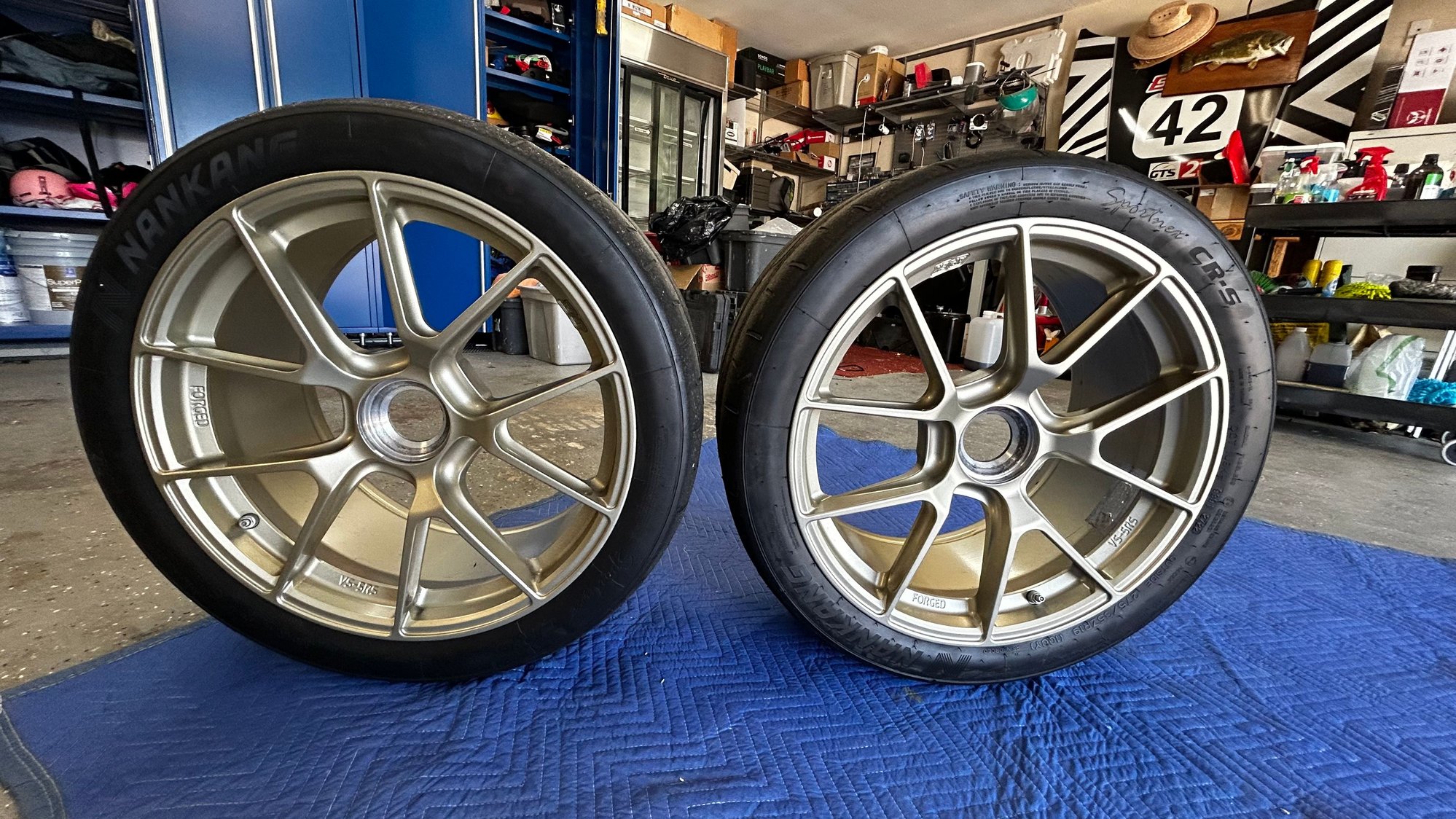 Wheels and Tires/Axles - APEX VS-5RS for Porsche 991 GT2RS & GT3RS Wheels in Gold - Used - 2016 to 2019 Porsche GT3 - Dallas, TX 75229, United States