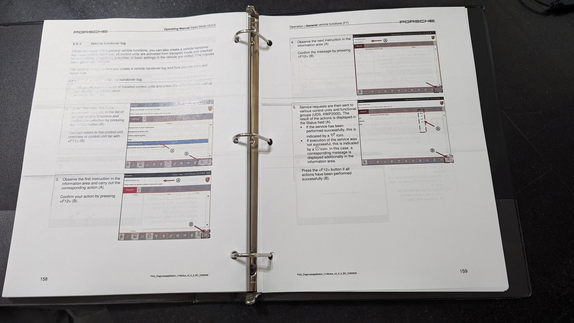 Audio Video/Electronics - Panisonic PIWIS 2 Notebook and 224 page printed operating manual. - Used - 1996 to 2018 Porsche All Models - Near Detroit, MI 48236, United States