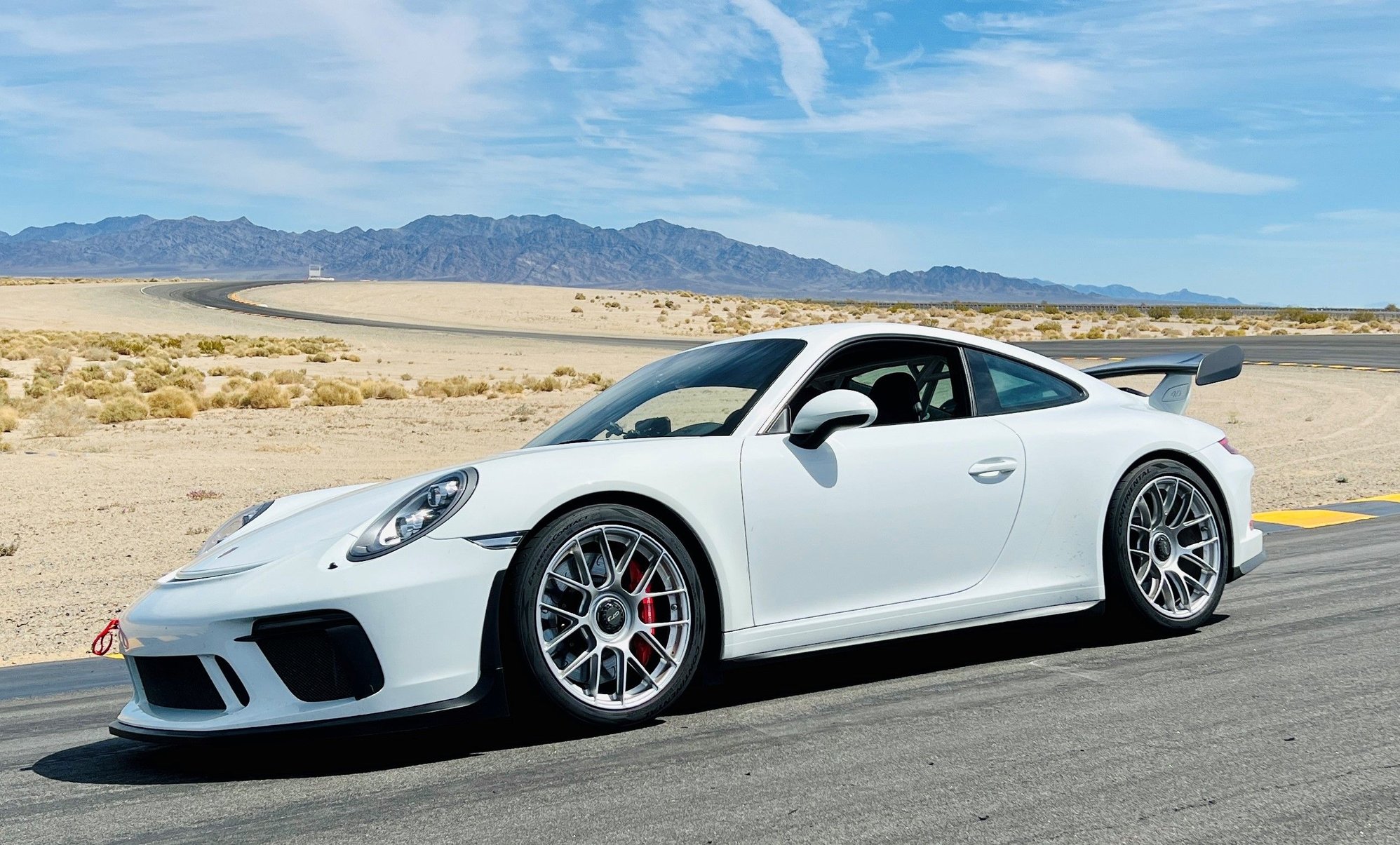 Wheels and Tires/Axles - Apex EC7-RS 991 GT3 / GT3 RS - 19" Fitment - Race Silver w/ Continental ECF 265/325 - Used - 2014 to 2019 Porsche GT3 - Brea, CA 92821, United States