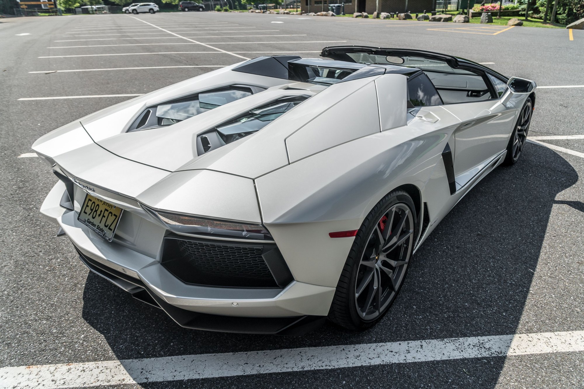 2015 Lamborghini Aventador - 2015 Lamborghini Aventador Roadster - Used - VIN ZHWUR1ZD2FLA03566 - 6,500 Miles - 12 cyl - AWD - Automatic - Coupe - White - Wyckoff, NJ 07481, United States