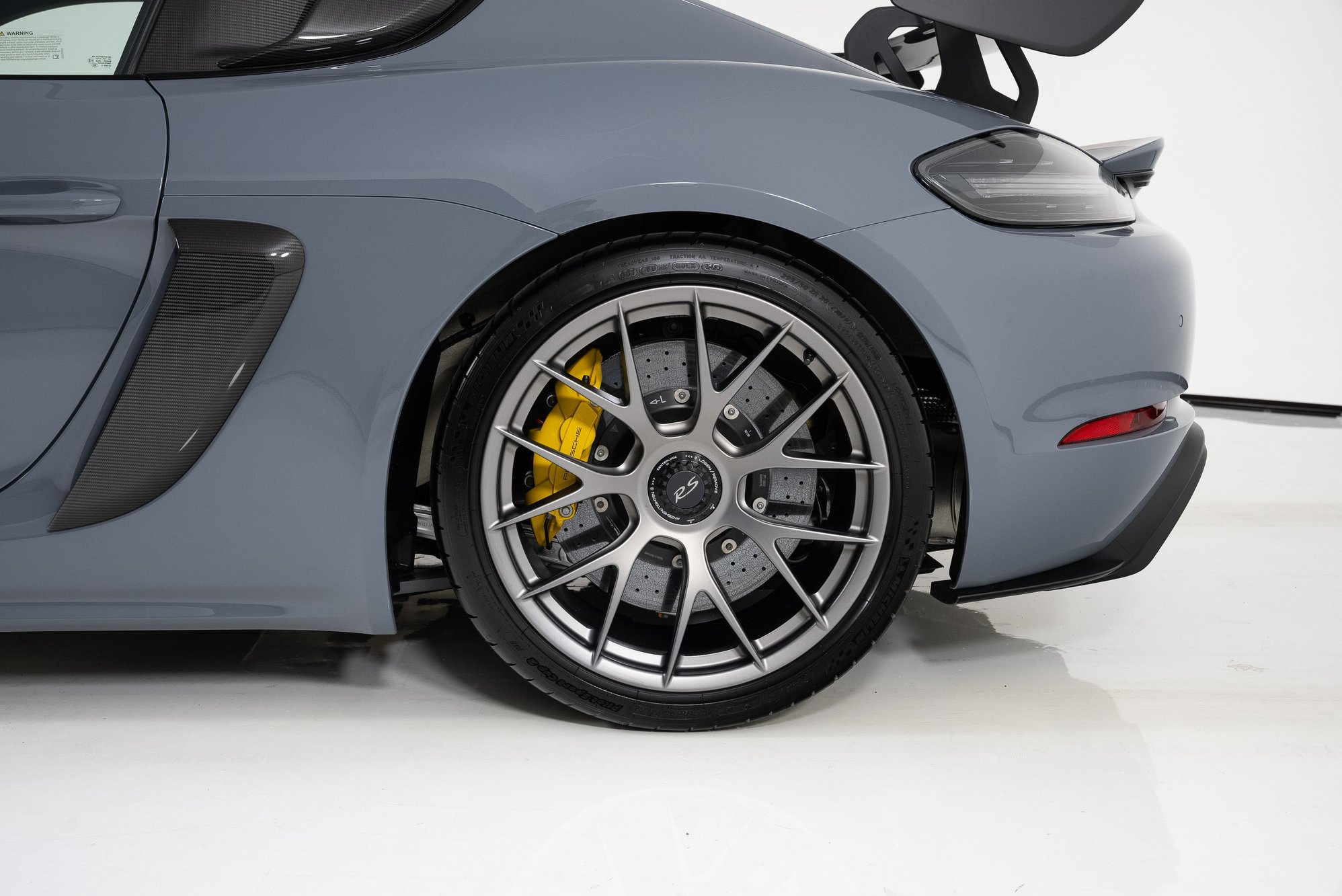2023 Porsche 718 - Weissach GT4RS w/ Delivery Miles - Arctic Grey - Used - VIN WP0AE2A84PS280297 - 71 Miles - 6 cyl - 2WD - Automatic - Coupe - Gray - Murrieta, CA 92562, United States