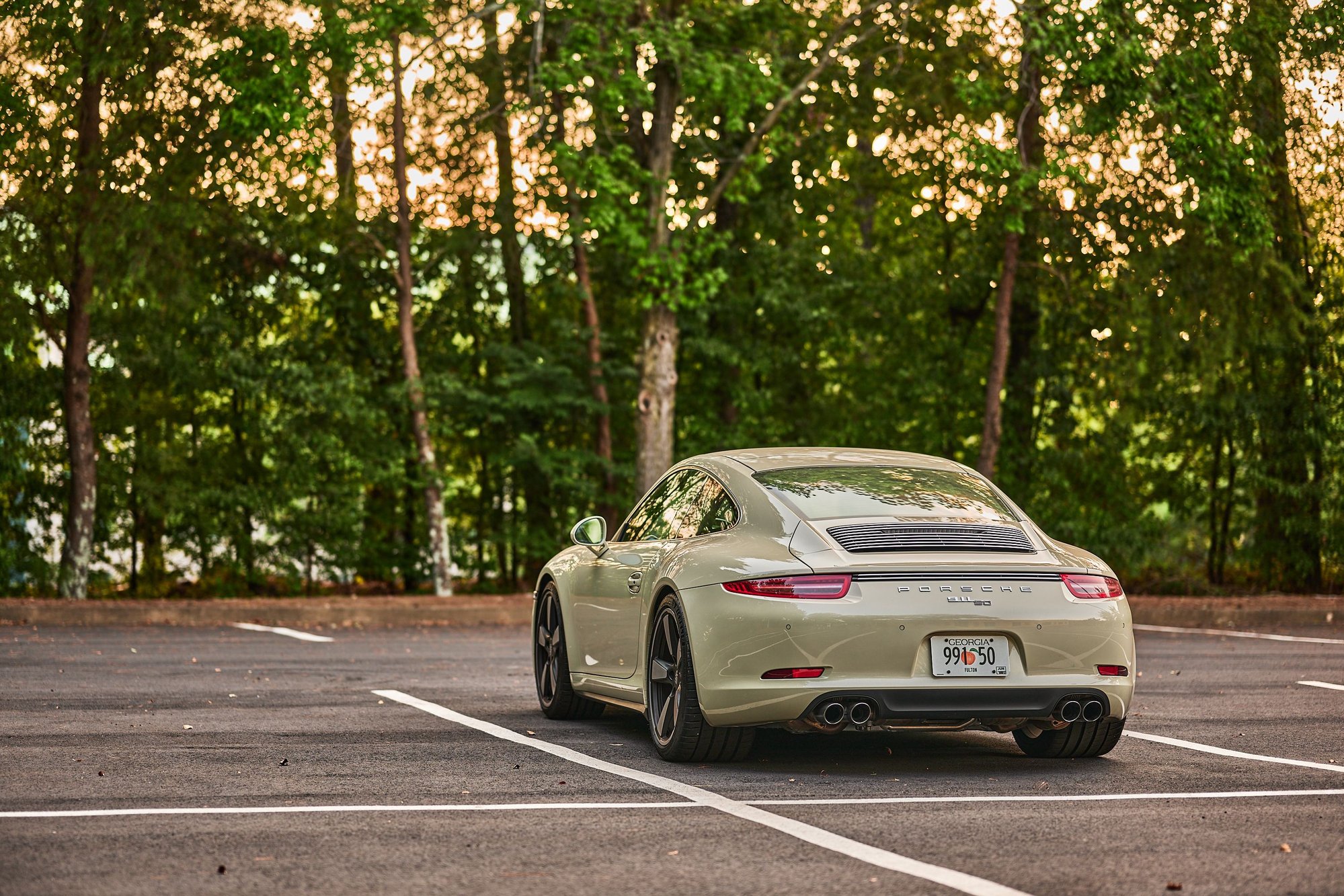 2014 Porsche 911 - 2014 911 50th - Geyser Grey Metallic / Black Leather / PDK - Used - VIN WP0AB2A94ES122217 - 11,000 Miles - 6 cyl - 2WD - Automatic - Coupe - Gray - Atlanta, GA 30324, United States