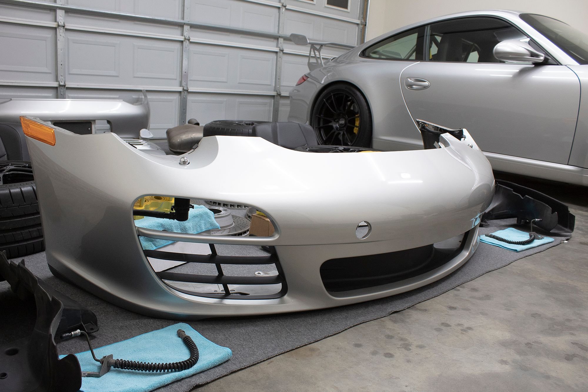 2010 Porsche 911 - 2010 997.2 Arctic Silver Carrera S Front Bumper - Exterior Body Parts - $350 - Sanford, NC 27332, United States