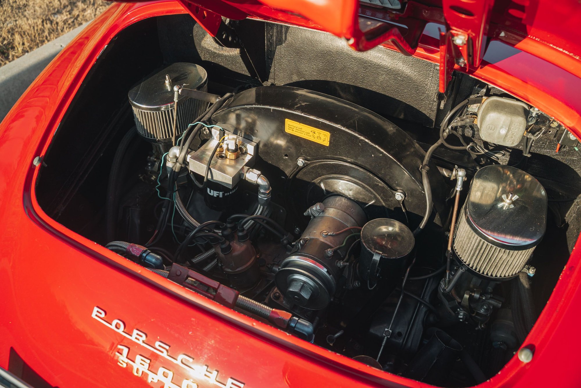 1958 Porsche 356A - Fully Restored 356 Cabriolet D, 140 Horsepower 2.0-liter Flat-4 with Original Numbers - Used - VIN 00000000000085806 - 1,353 Miles - 4 cyl - 2WD - Manual - Convertible - Red - Verona, Italy