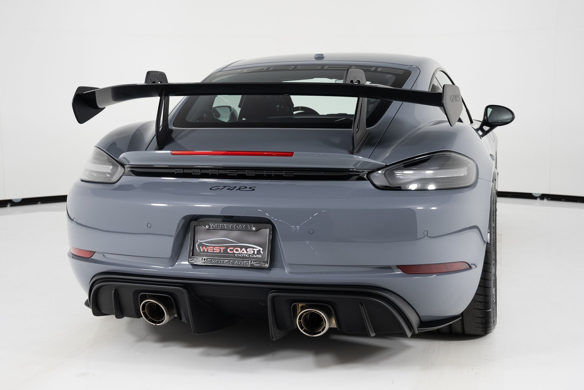 2023 Porsche 718 - Weissach GT4RS w/ Delivery Miles - Arctic Grey - Used - VIN WP0AE2A84PS280297 - 71 Miles - 6 cyl - 2WD - Automatic - Coupe - Gray - Murrieta, CA 92562, United States