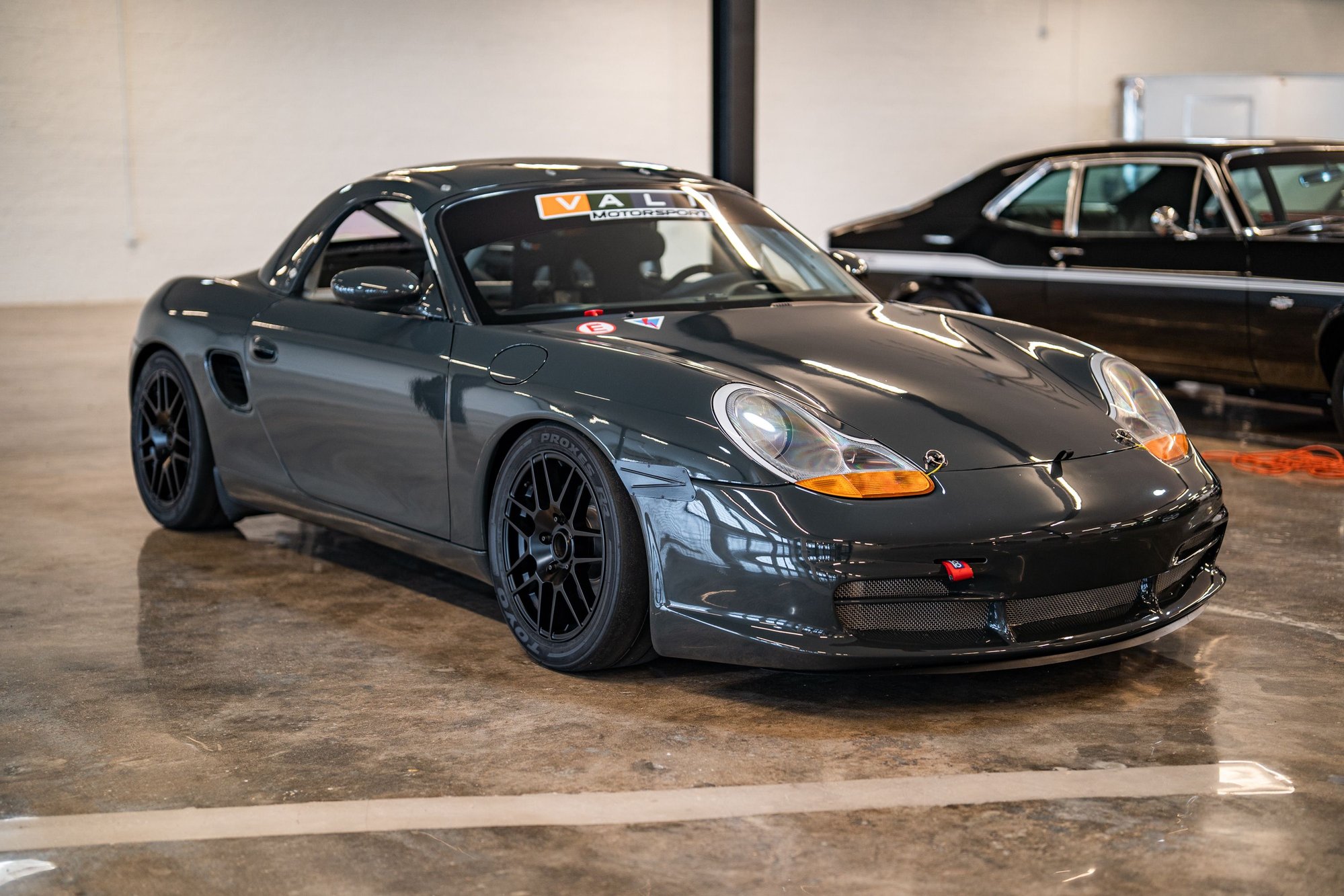 NEW Vali Motorsports Spec Boxster Build 1998 Slate Grey; Never Raced