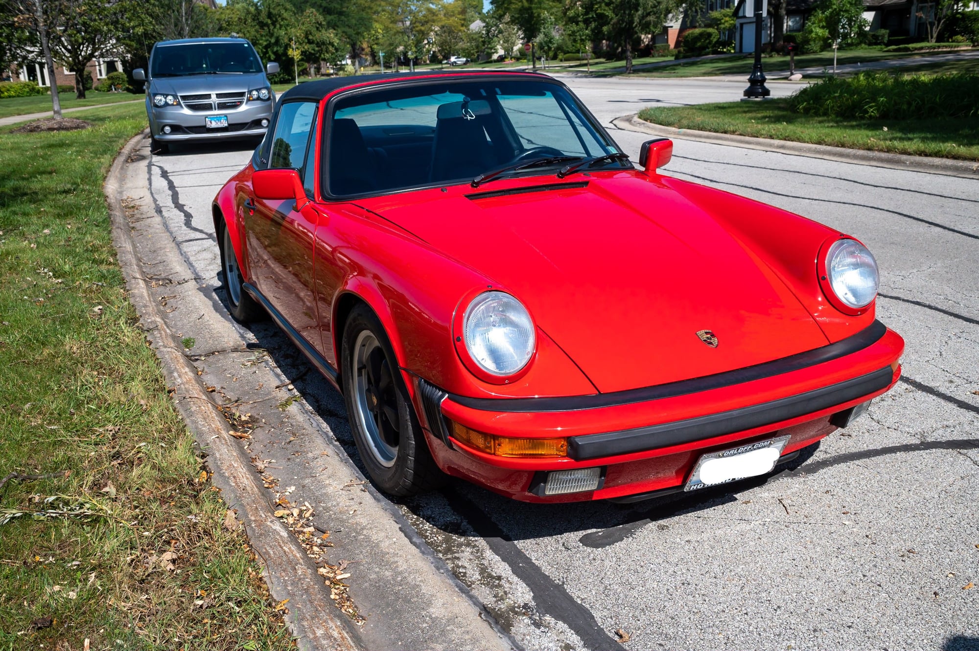 1988 Porsche 911 - 1988 Porsche 911 Targa One Owner 44,826miles - Used - VIN WP0EB091XJS161134 - 44,826 Miles - 6 cyl - 2WD - Manual - Convertible - Red - Northbrook, IL 60062, United States