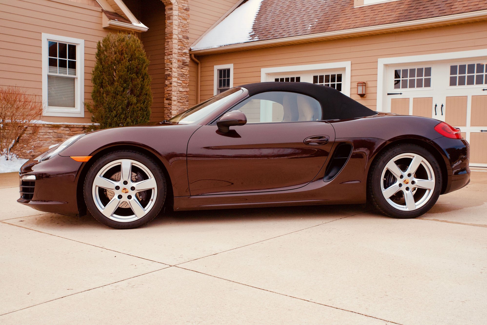 2016 Porsche Boxster, One PCA Owner, 8k Miles, Mahogany Metallic