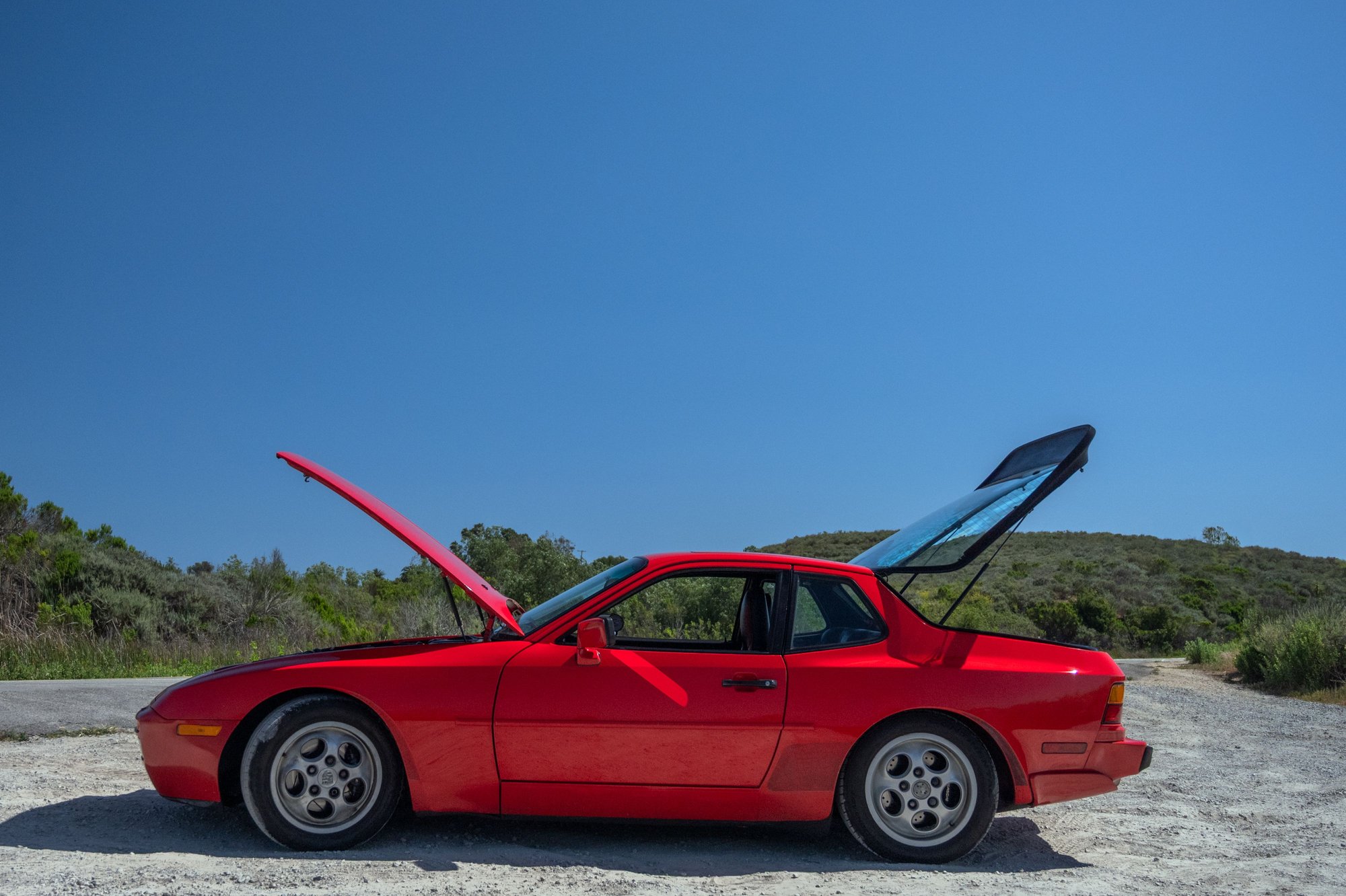 1987 Porsche 944 - Low Miles 944 Turbo (84,600) with all Maintenance and extras up to date - Used - VIN WP0AA2959HN151932 - 4 cyl - 2WD - Manual - Hatchback - Red - Cali, CA 92689, United States