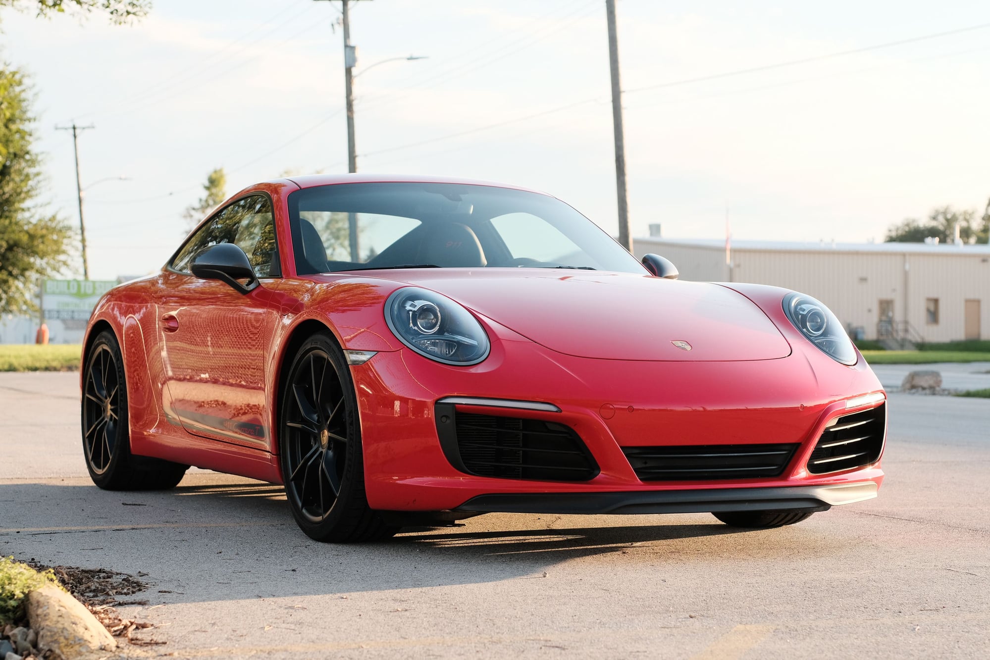 2018 Porsche 911 - FS: 2018 911 Carrera T - GR, 7spd, LWB, RAS, T int, Bose - Used - VIN WP0AA2A98JS106390 - 8,075 Miles - 6 cyl - 2WD - Manual - Coupe - Red - Des Moines, IA 50312, United States