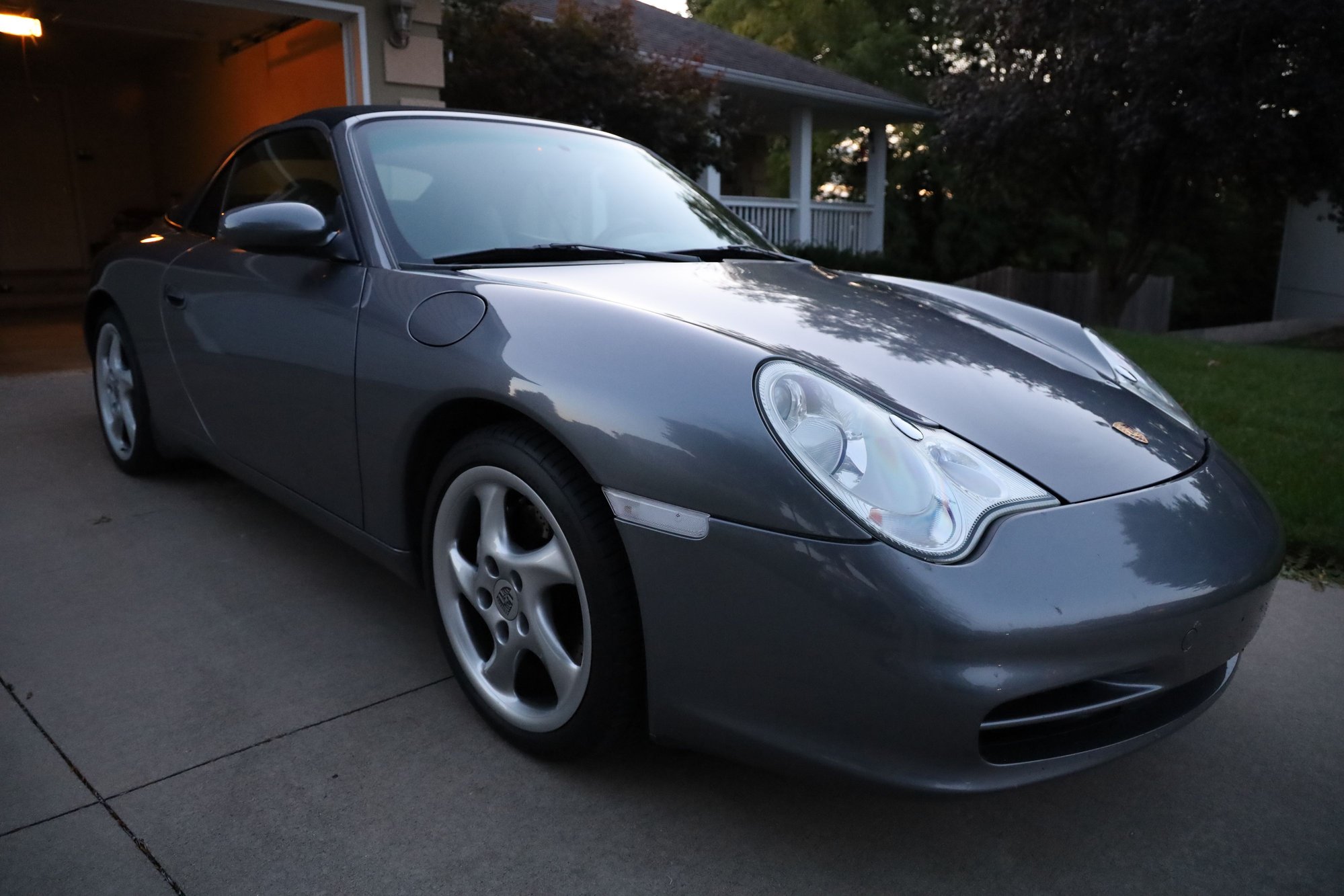 2002 Porsche 911 - 2002 Carrera 4 Cabriolet 6spd - Lots of documentation - Used - VIN WP0CA299X2S652624 - 115,000 Miles - 6 cyl - AWD - Manual - Convertible - Gray - Warrensburg, MO 64093, United States