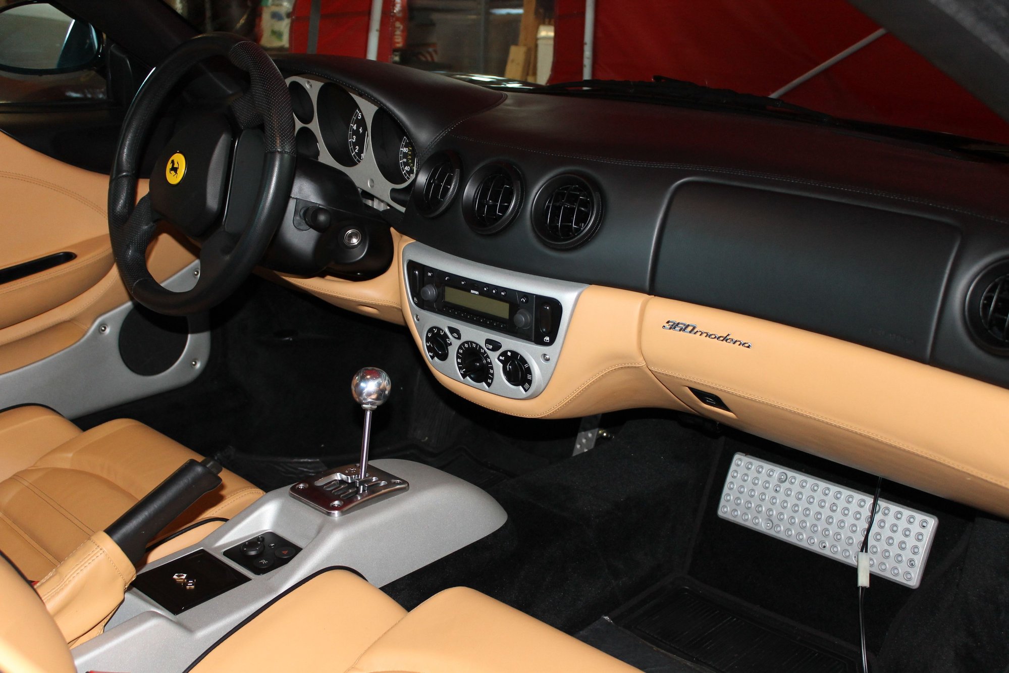2000 Ferrari 360 - 1999 Ferrari 360 Gated Manual with 5,481 Original Miles - Used - VIN ZFFYR51A1X0119314 - 5,481 Miles - 8 cyl - 2WD - Manual - Coupe - Black - Charleston, SC 29492, United States