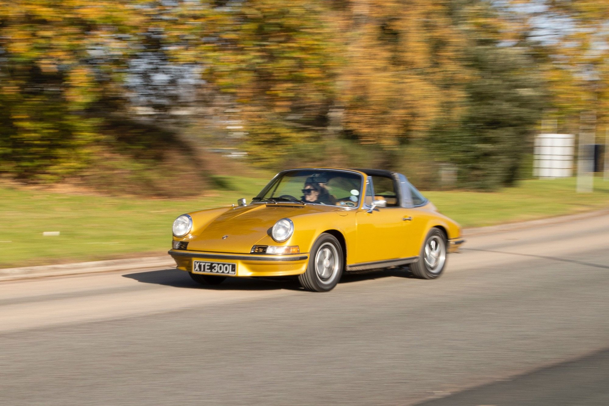 1973 Porsche 911 - 1973 Porsche 911 E 2.4 Targa - One of only 59 UK RHD, 1/1 in this colour - Used - VIN 9113210551 - 133,000 Miles - 2WD - Manual - Gold - Runcorn WA71TA, United Kingdom