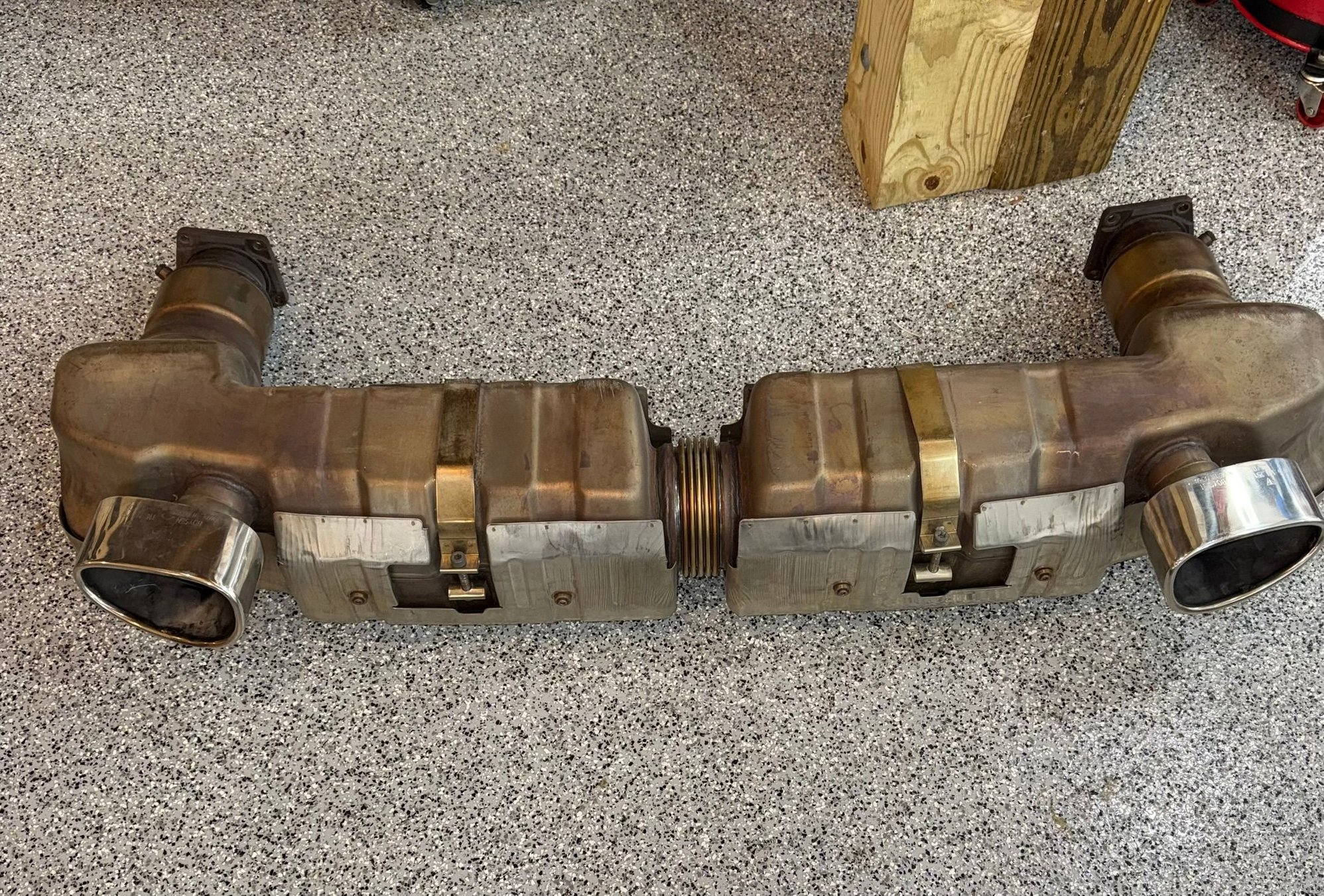 Engine - Exhaust - 996 Turbo Muffler 7000 miles - Used - All Years  All Models - Columbia, SC 29201, United States